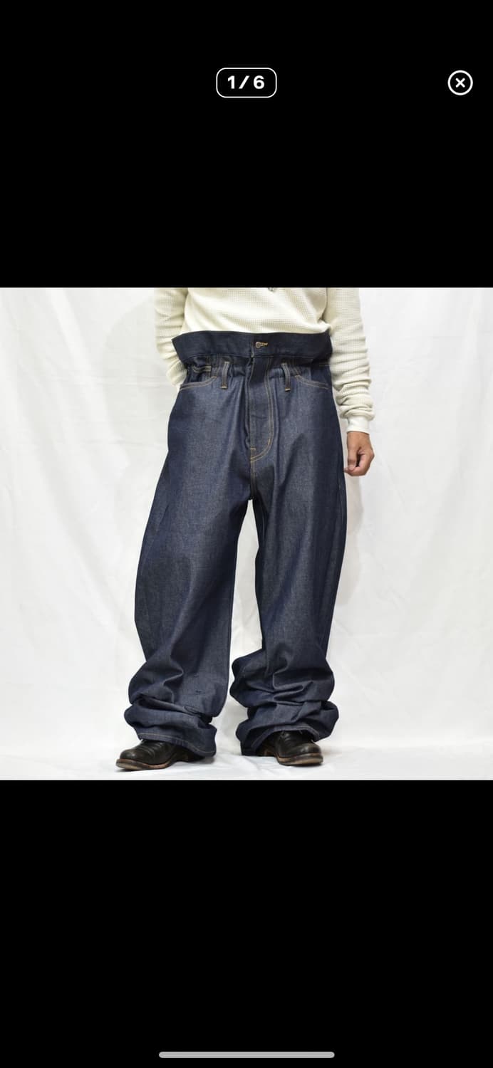 파세타즘 수퍼 빅 인디고 데님 상품이미지1