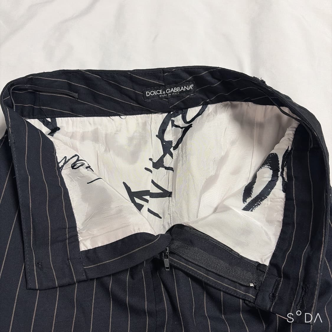 돌체앤가바나 스트라이프 스커트 상품이미지8