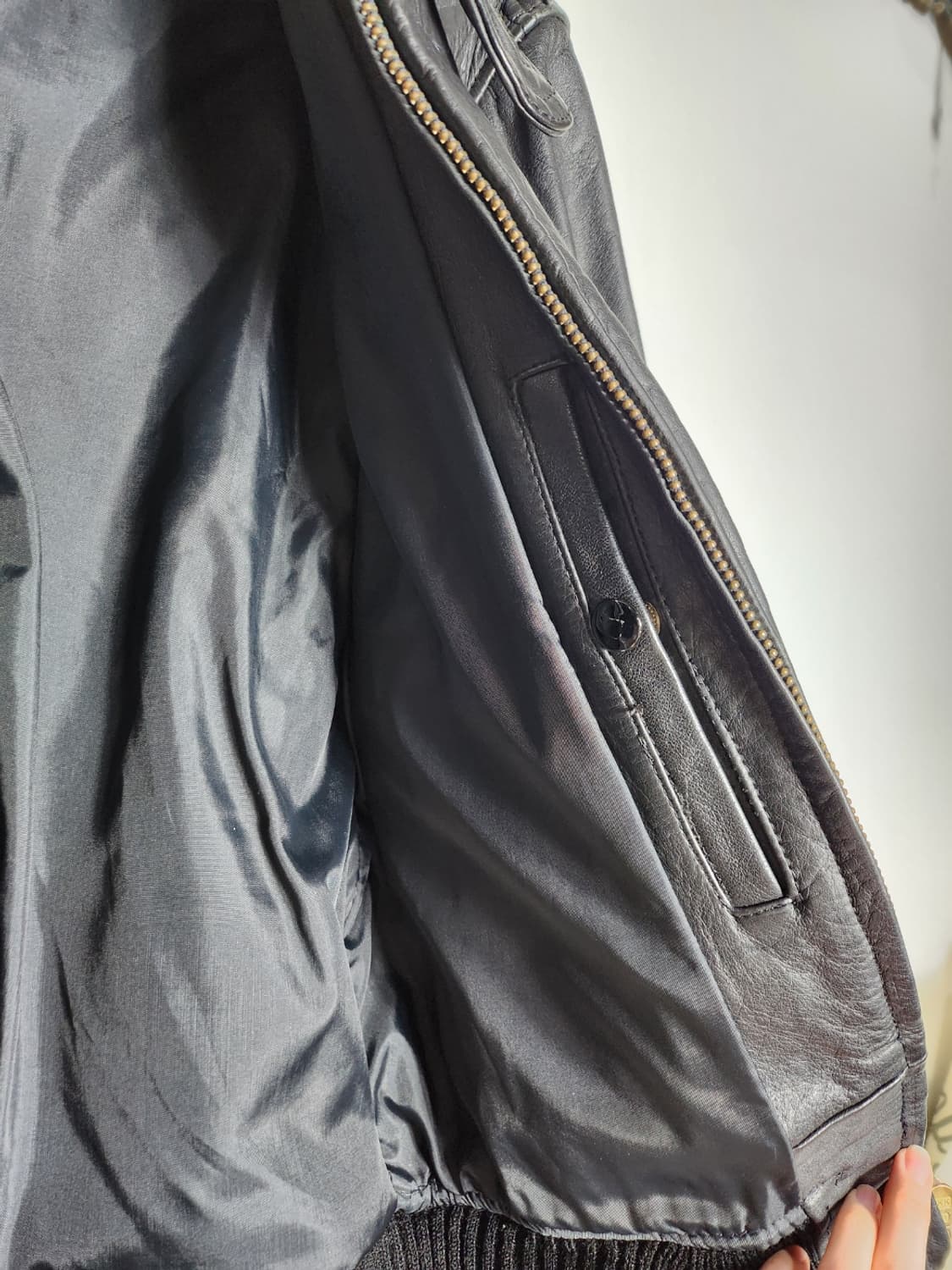 A-2 카우레더 자켓 상품이미지7