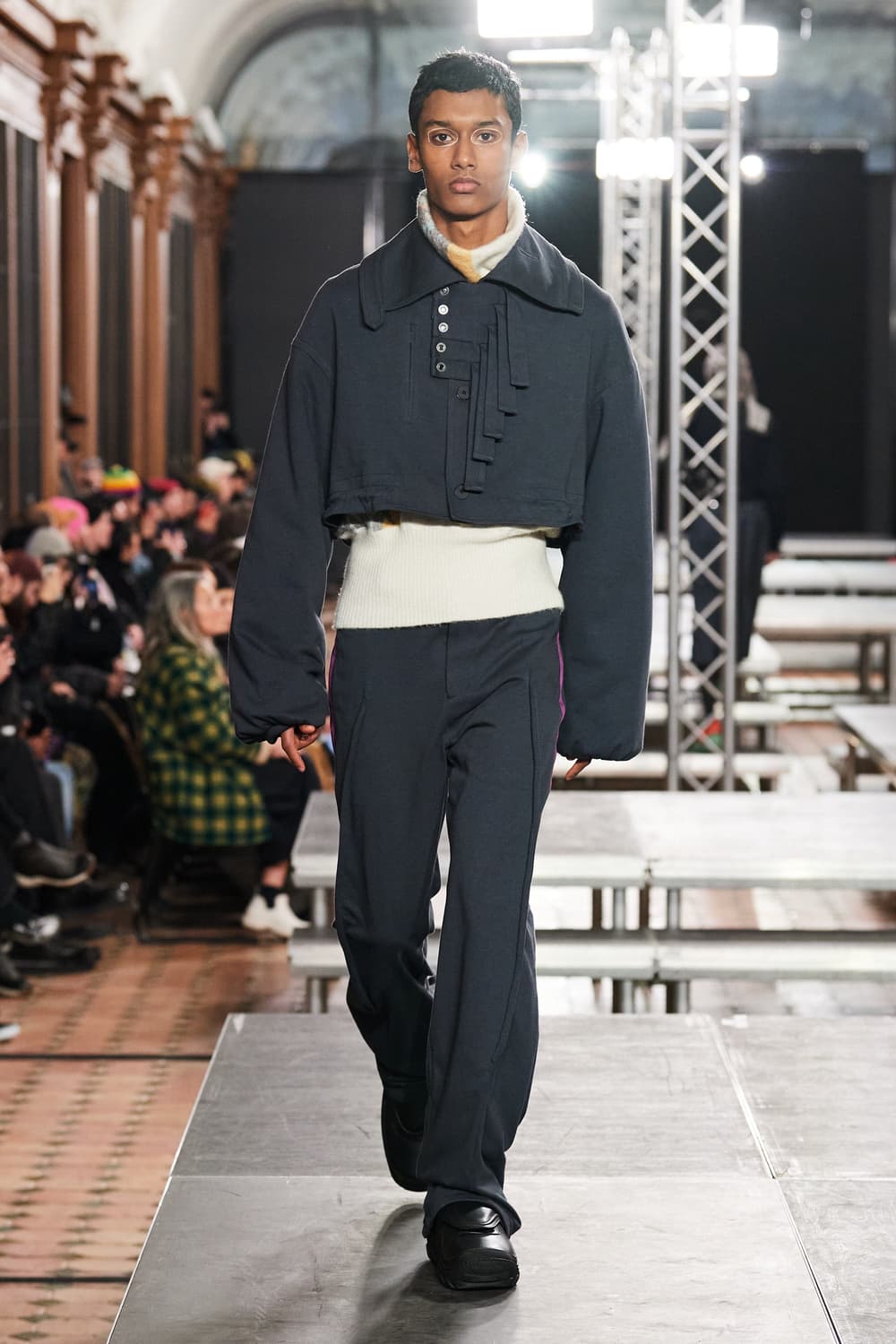 키코 코스타디노브 아가톤 트라우져 팬츠 블랙 48사이즈 상품이미지8