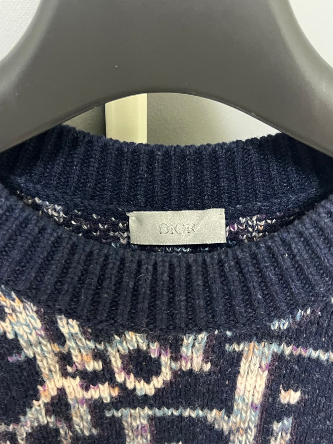 [정품] 디올 오블리크 자카드 니트 M 상품이미지3