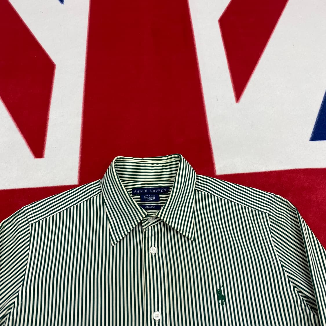 폴로 스트라이프셔츠 실측 여성 55 상품이미지3