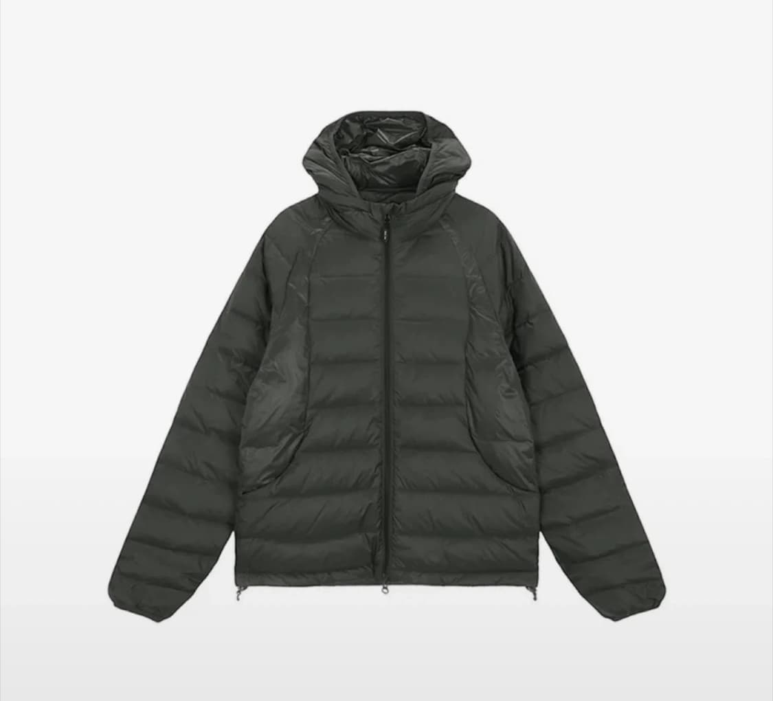 마뗑킴 경량패딩 카키 s 상품이미지1
