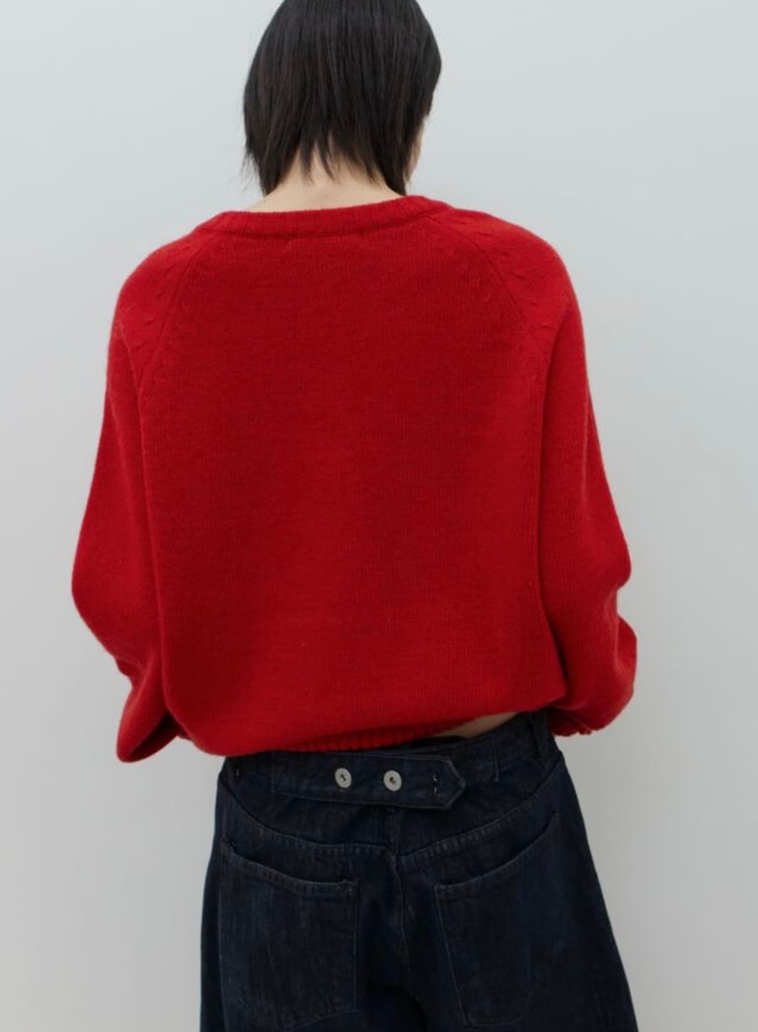Gbh 25FW CINCH-BACK DENIM / NAVY 상품이미지2