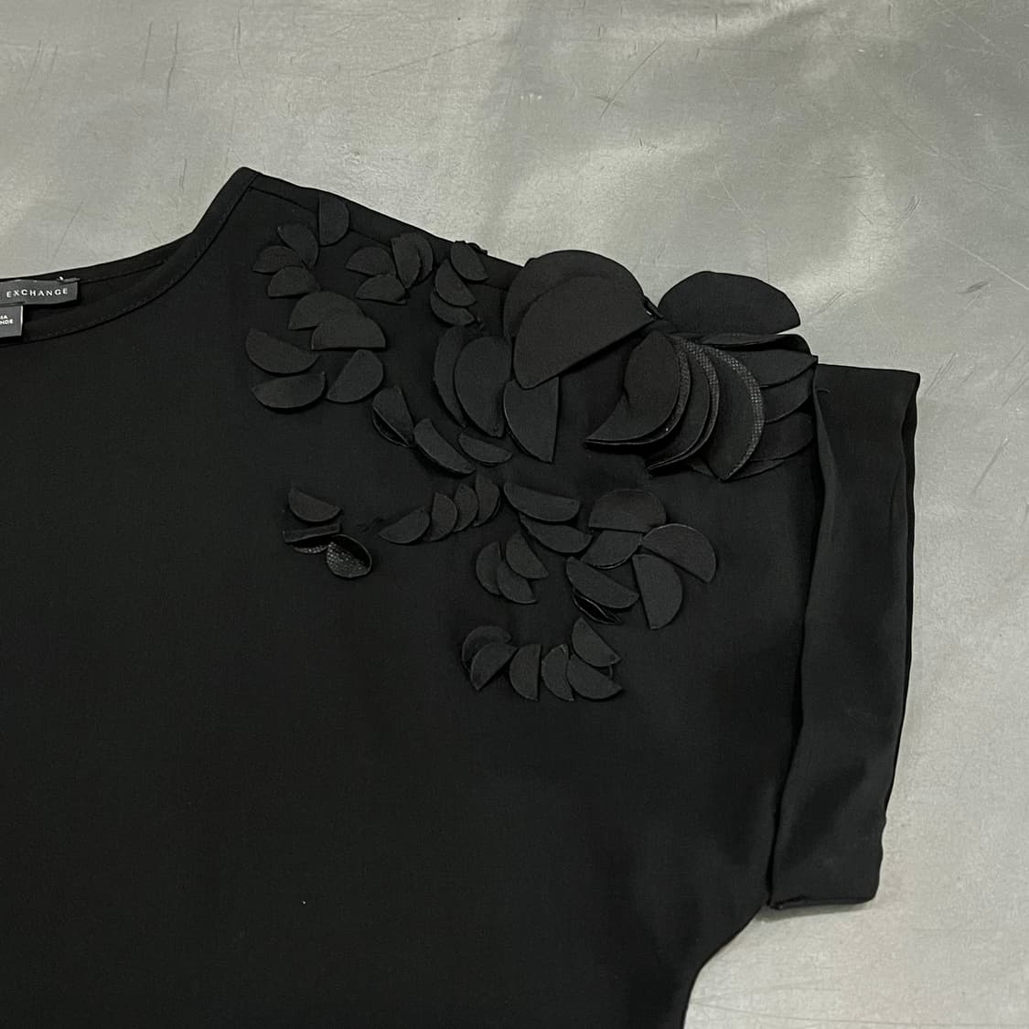  아르마니 익스체인지 플라워 블라우스 y16127 상품이미지4