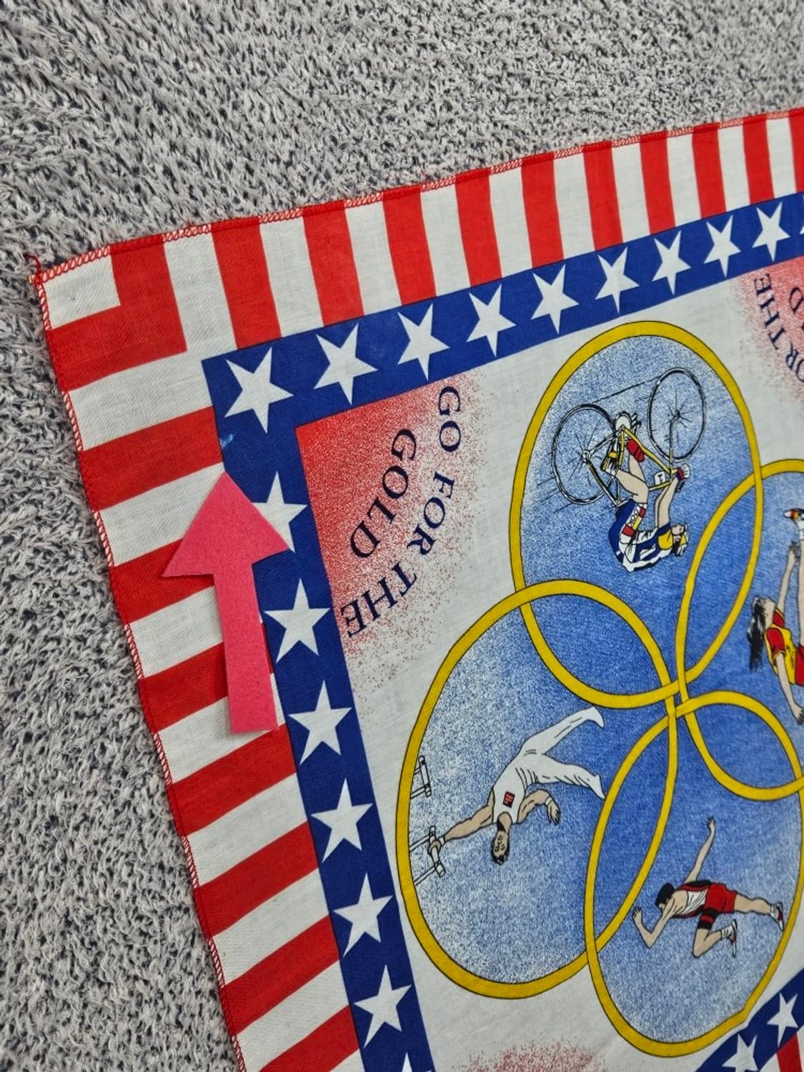USA 1996 애틀랜타 올림픽 반다나 ( 54X54 ) / 11859 상품이미지3