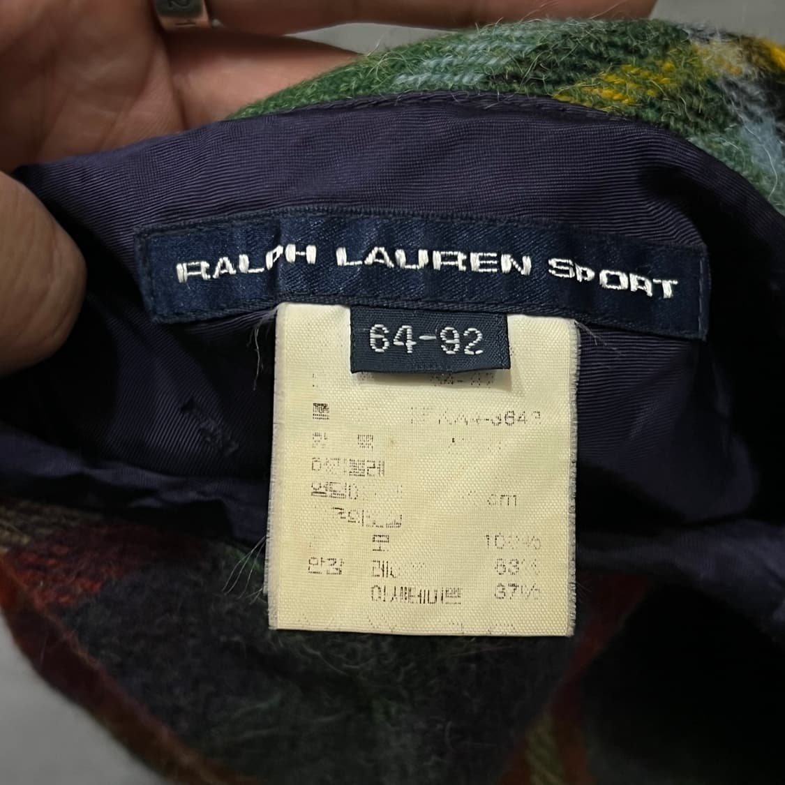  폴로랄프로렌 스포츠 체크 스커트 y14737 상품이미지5