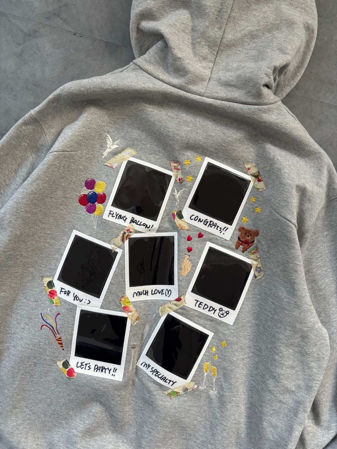 Doublet 더블렛 폴라로이드 후디 상품이미지8