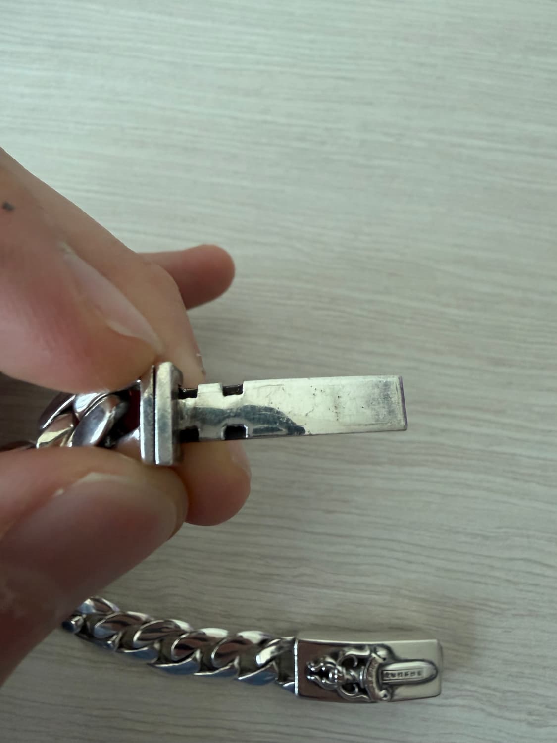 크롬하츠 베이비 대거 클래식 id 팔찌 상품이미지3