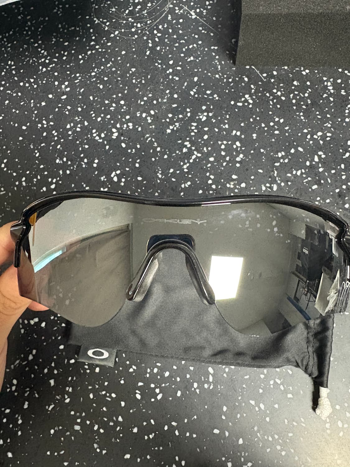 오클리 레이다락 선글라스 블랙 상품이미지1