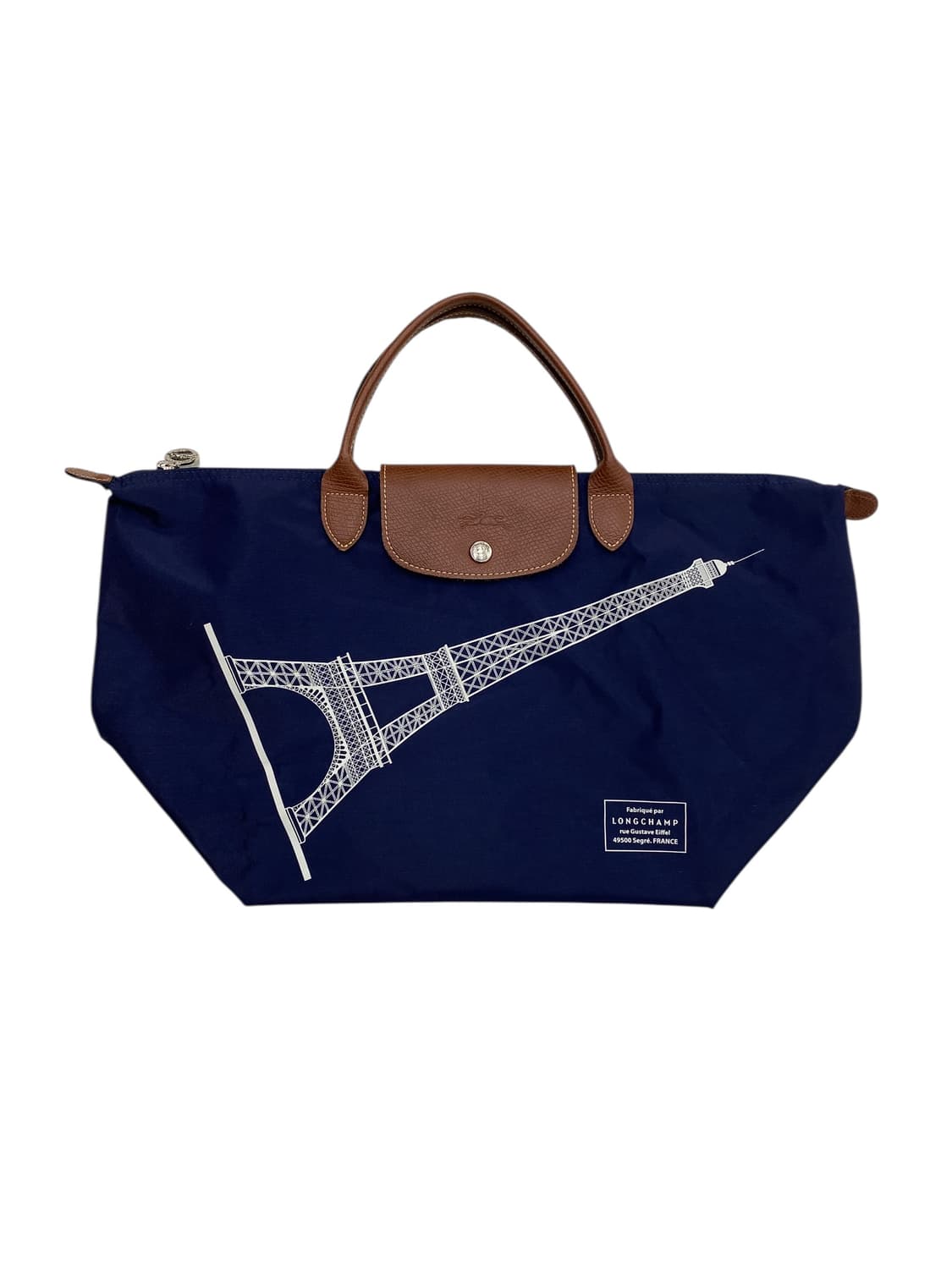 롱샴 에펠탑 네이비 쇼퍼 토드백 상품이미지1