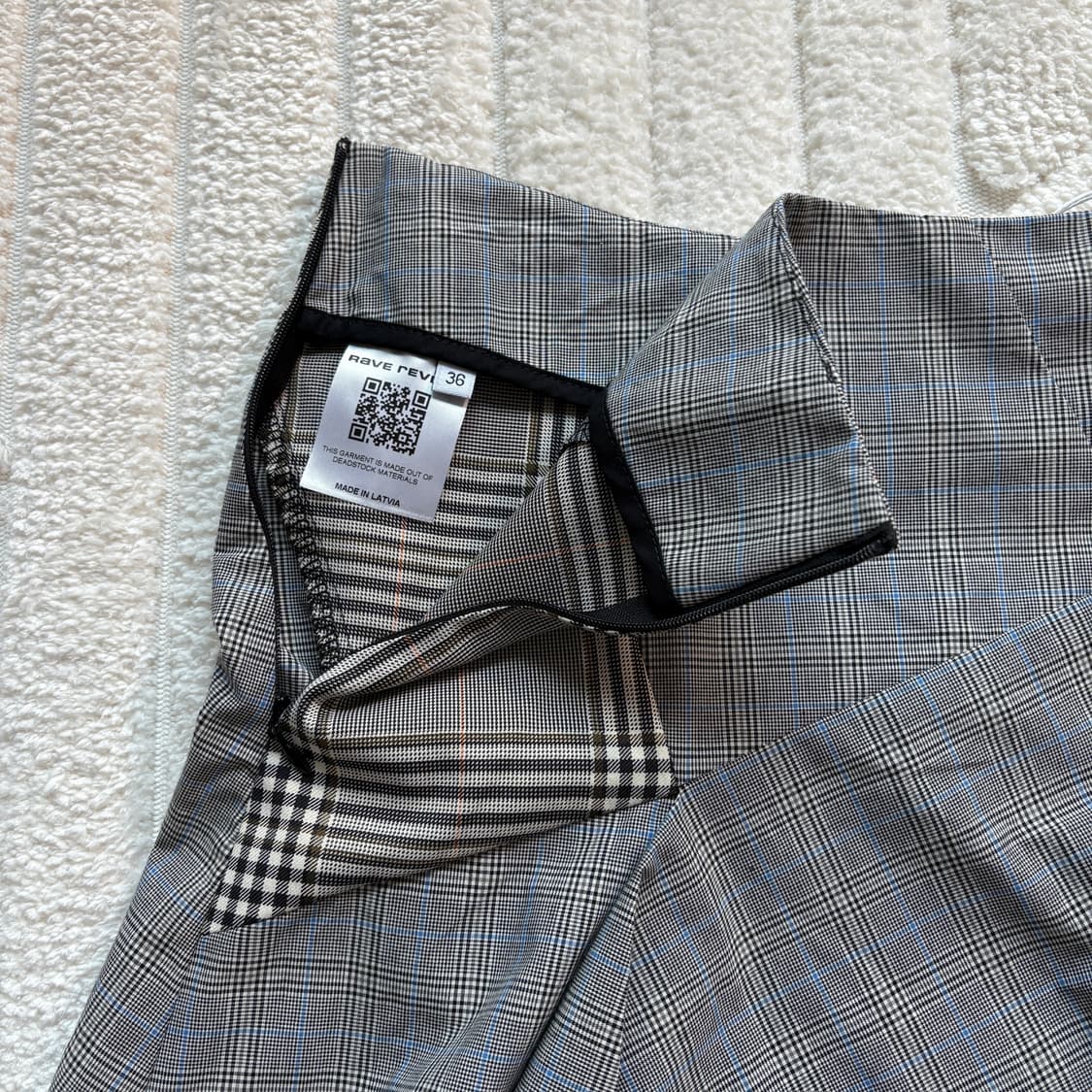 (36) 레이브리뷰 noa 체크 스커트 skirt 상품이미지10