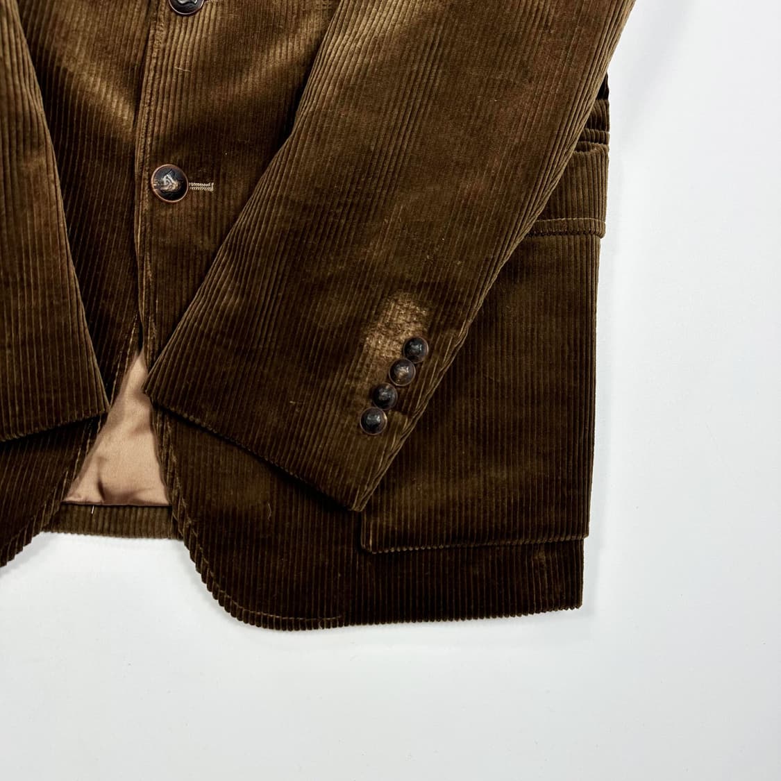 폴로 랄프로렌 클래식 코듀로이 투버튼 블레이져 자켓 38R 상품이미지6