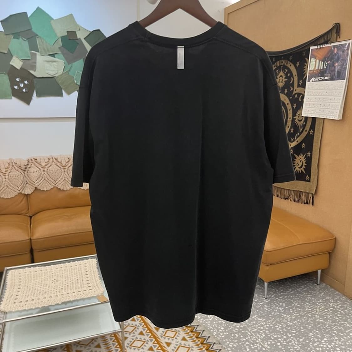 노메뉴얼 빈티지 스트릿 펑크 그래픽 반팔티 XL C11383 상품이미지4