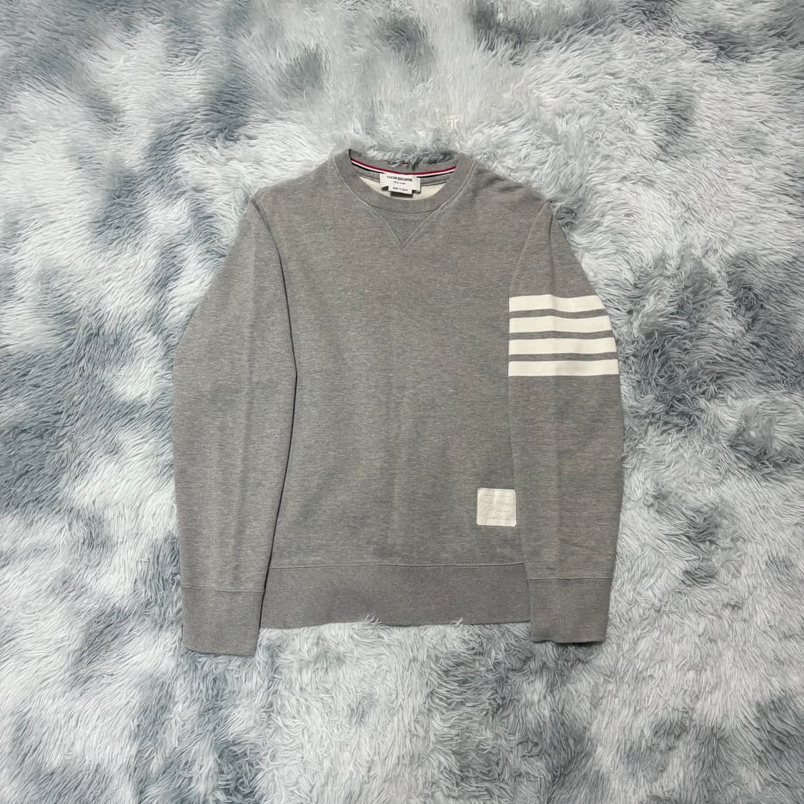 [3 Size] 톰브라운 4선 맨투맨 상품이미지1