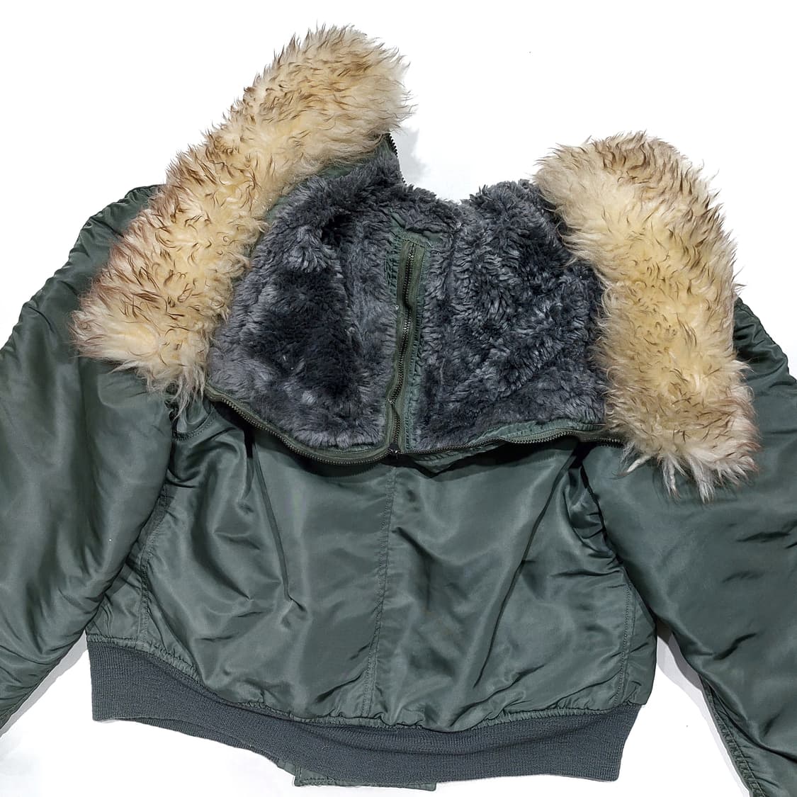 미군 n2b 60s 울파일 플라이트 자켓 m (100~105) 상품이미지8