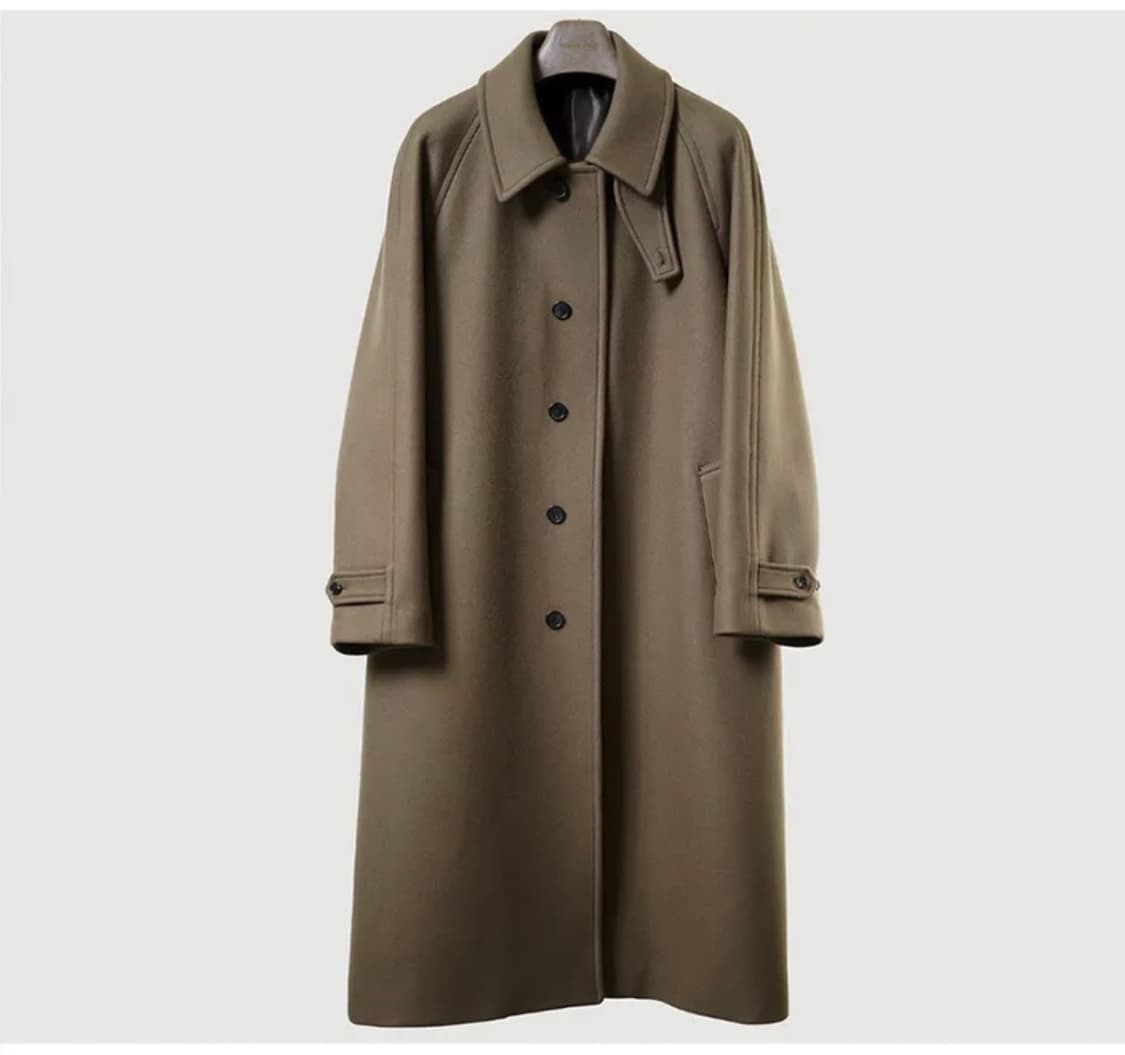 [46] 포커페이스 수티앵 카라 코트 모카 상품이미지2