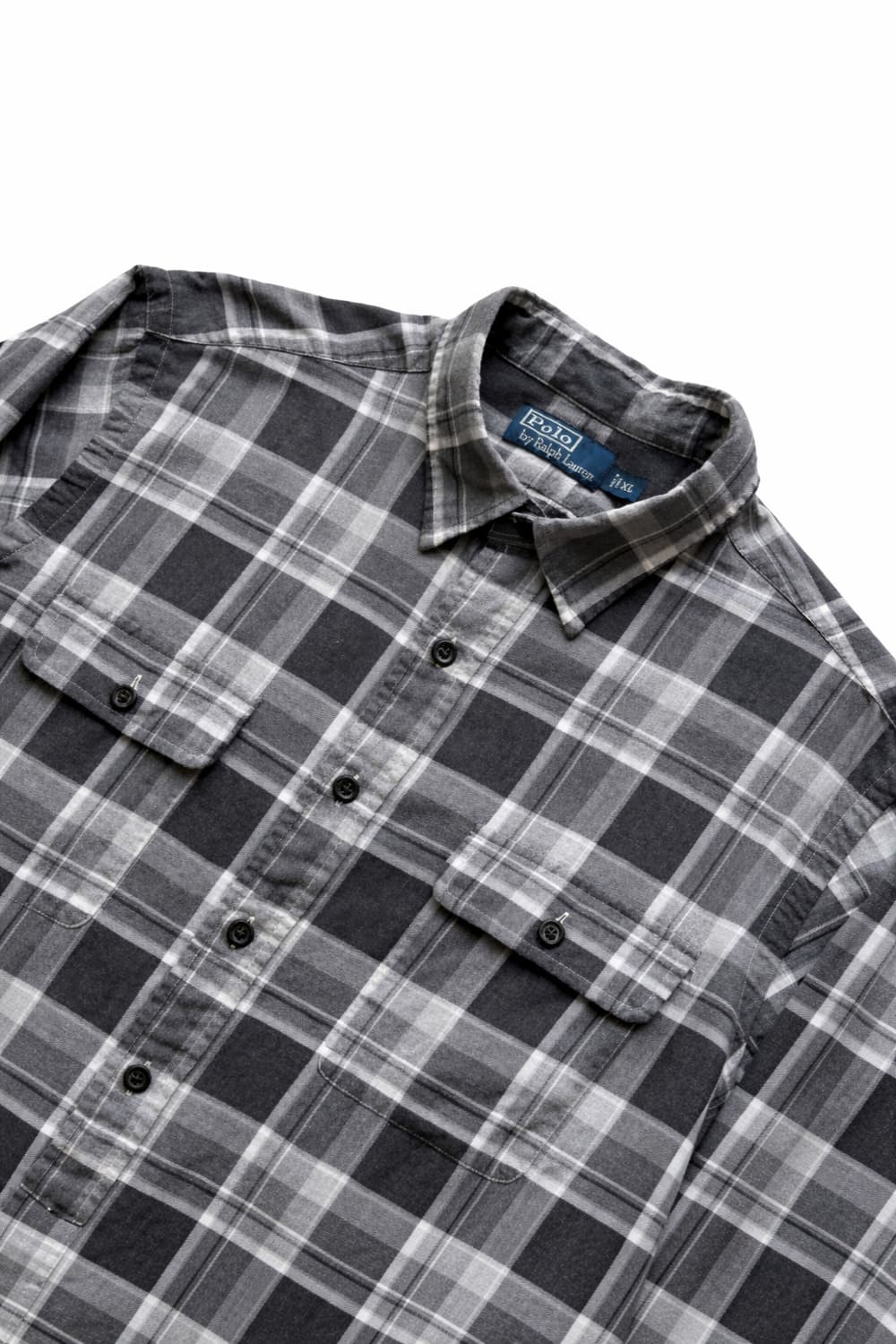 폴로 랄프로렌 체크 헌팅 셔츠 XL 상품이미지5