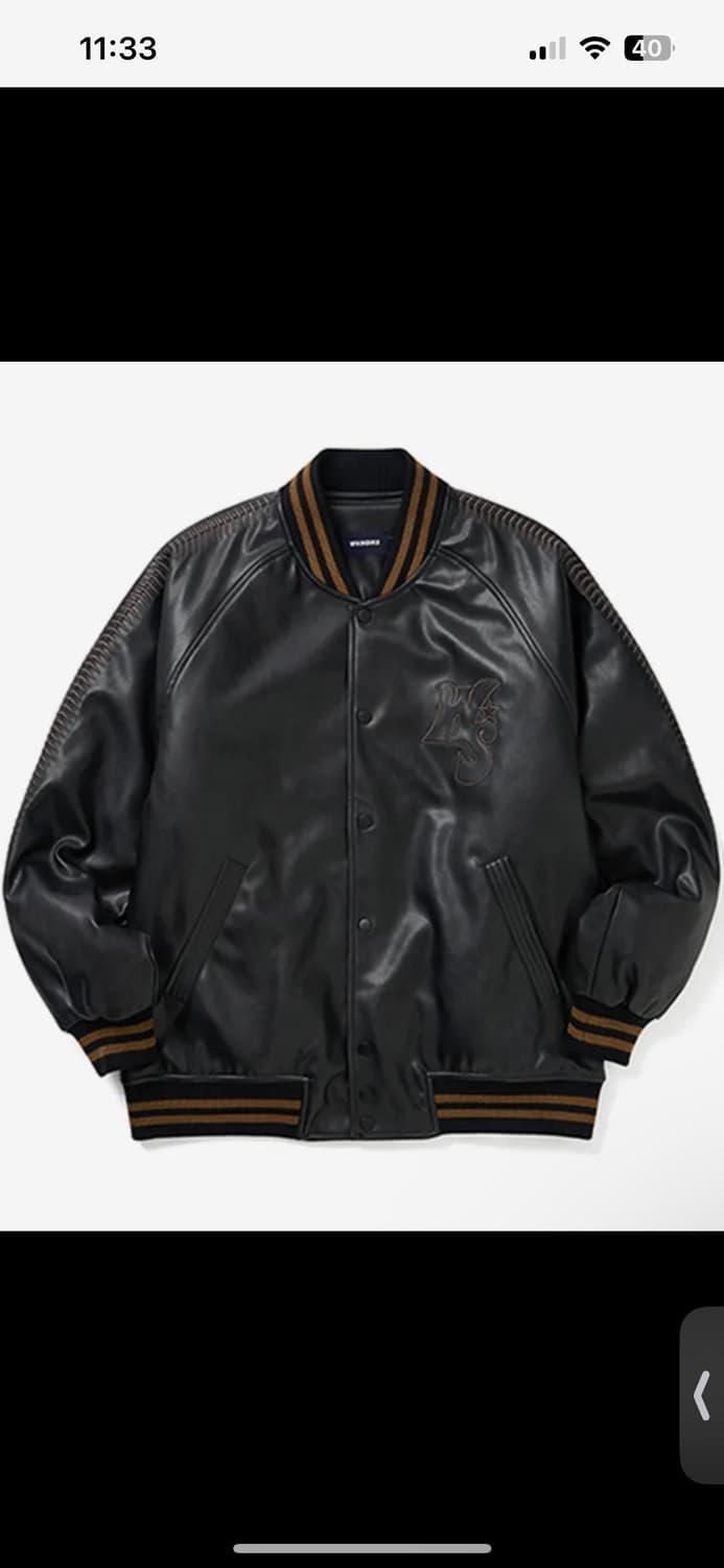 위캔더스 가죽자켓 L 상품이미지1