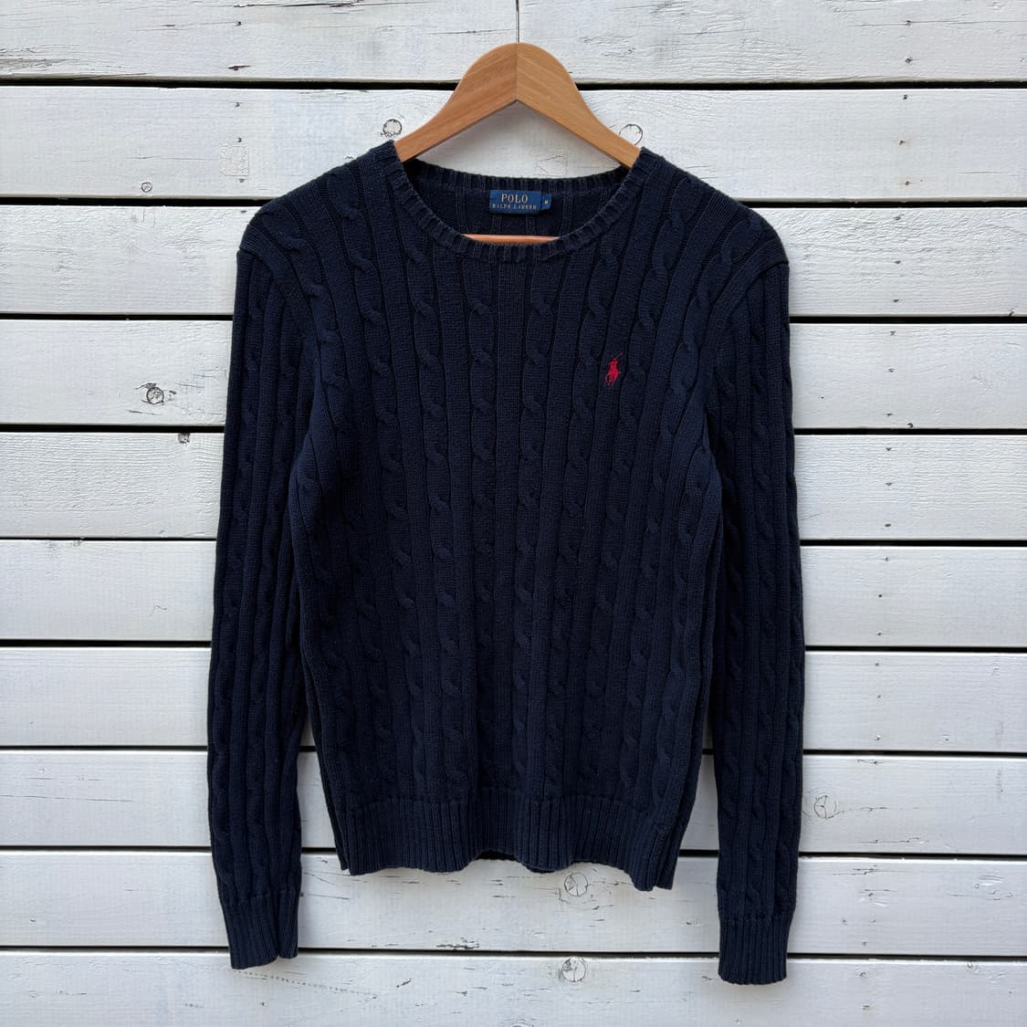 Polo 폴로 케이블 꽈배기 니트 상품이미지1