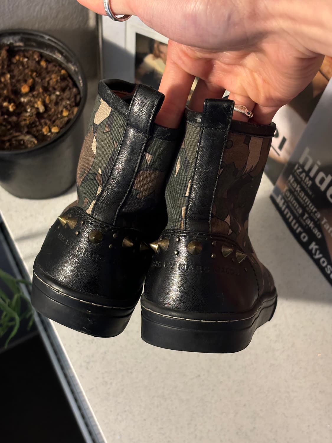 마크 바이 마크 제이콥스 카모 스커트 하이탑 상품이미지5