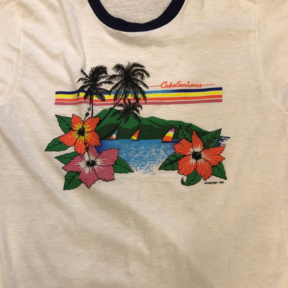 70s~90s Ringer T-shirt-L 상품이미지2