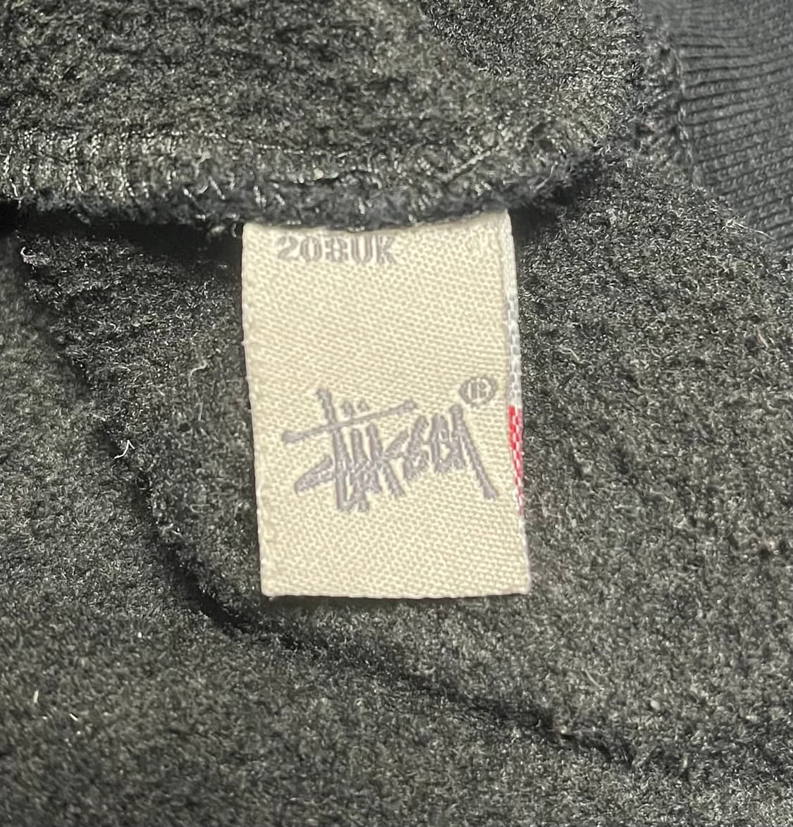 00s USA 스투시 그래피티 펠트 스티치 후디 후드티 올드스쿨 빈티지 상품이미지9