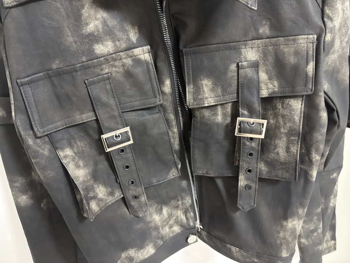 빈티지 가죽 자켓 상품이미지5
