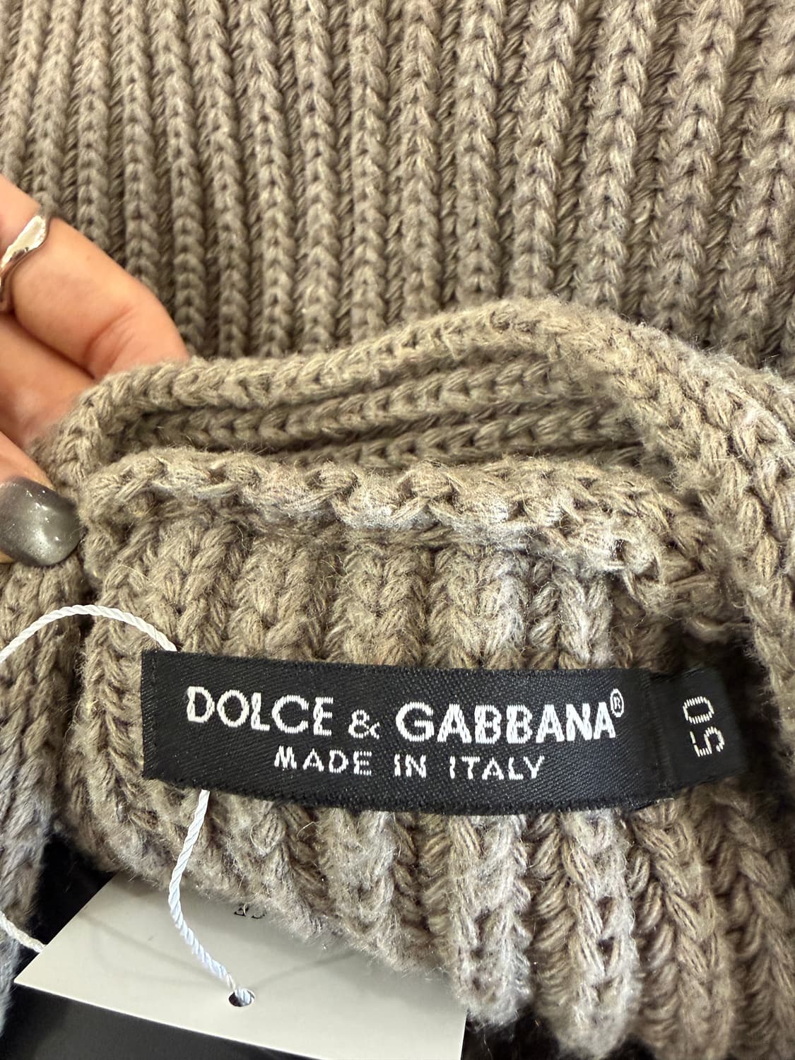 돌체앤가바나 니트 집업 가디건 상품이미지5