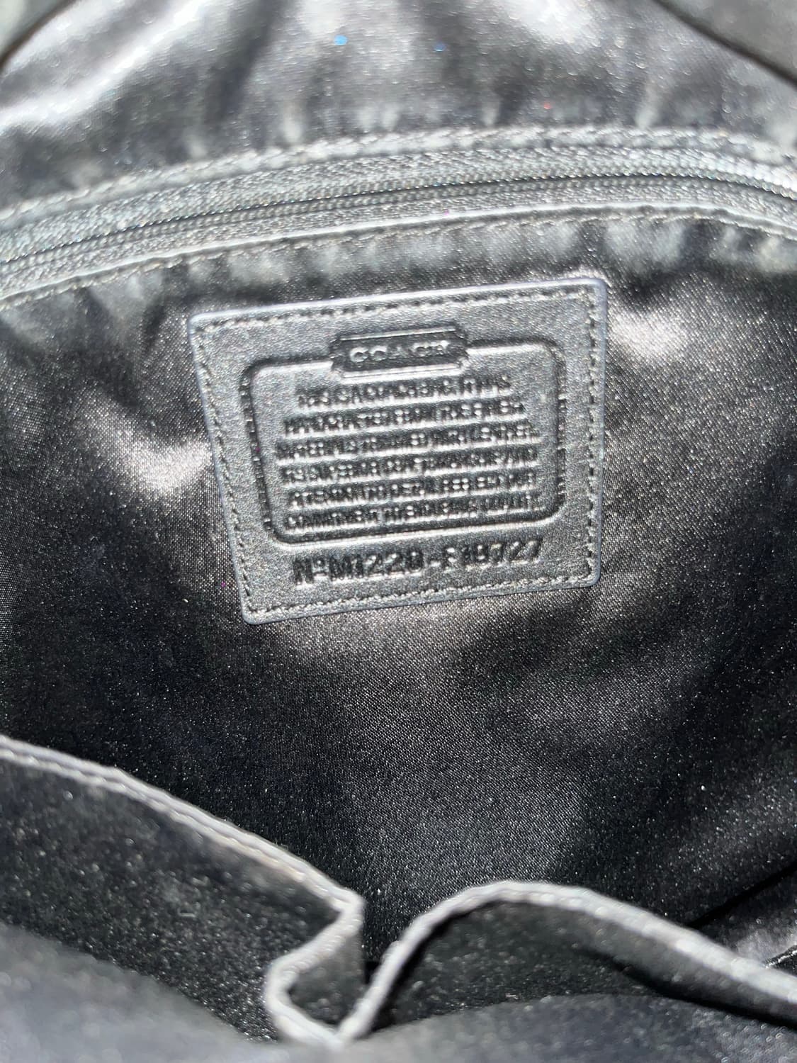 Coach allblack shoulder bag 상품이미지7