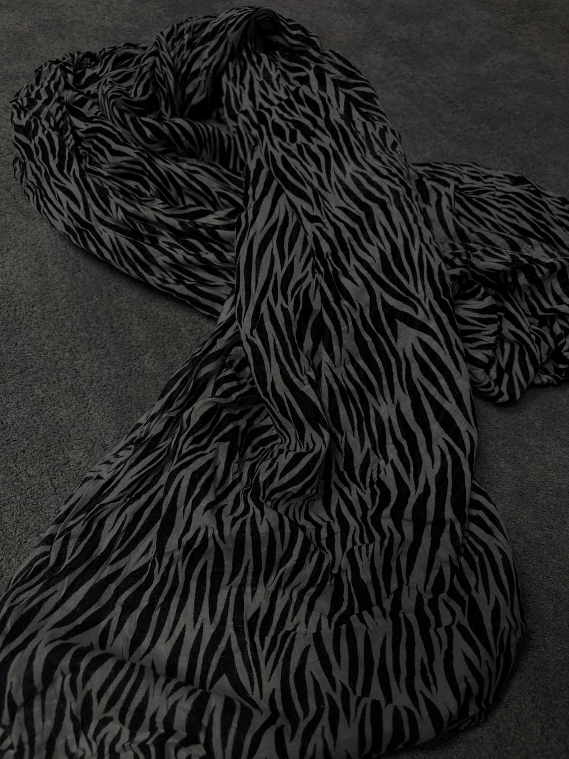 Vintage vkei punk mood leopard scarf 상품이미지3