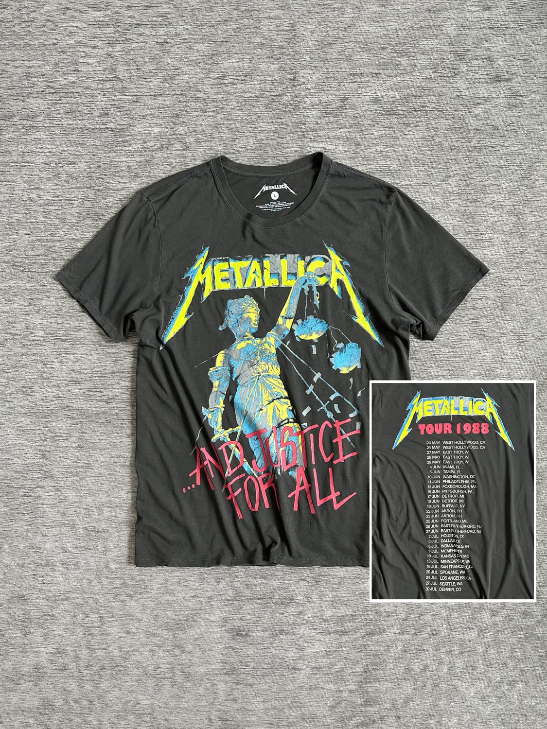 Metallica ...and justice for all 반팔티 상품이미지1
