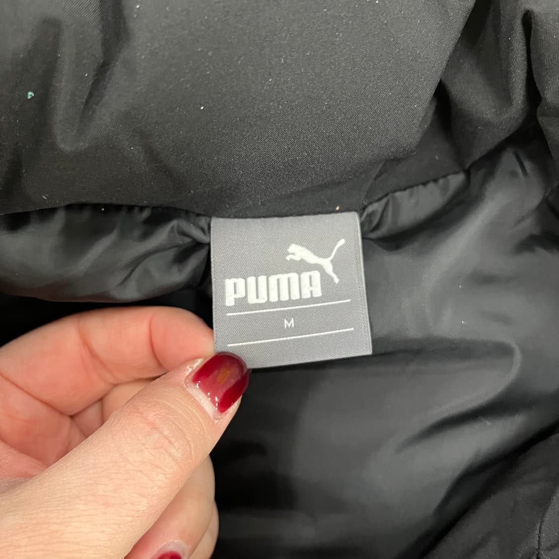 [M] 퓨마 블랙 조끼 패딩 베스트 0107M1 상품이미지2