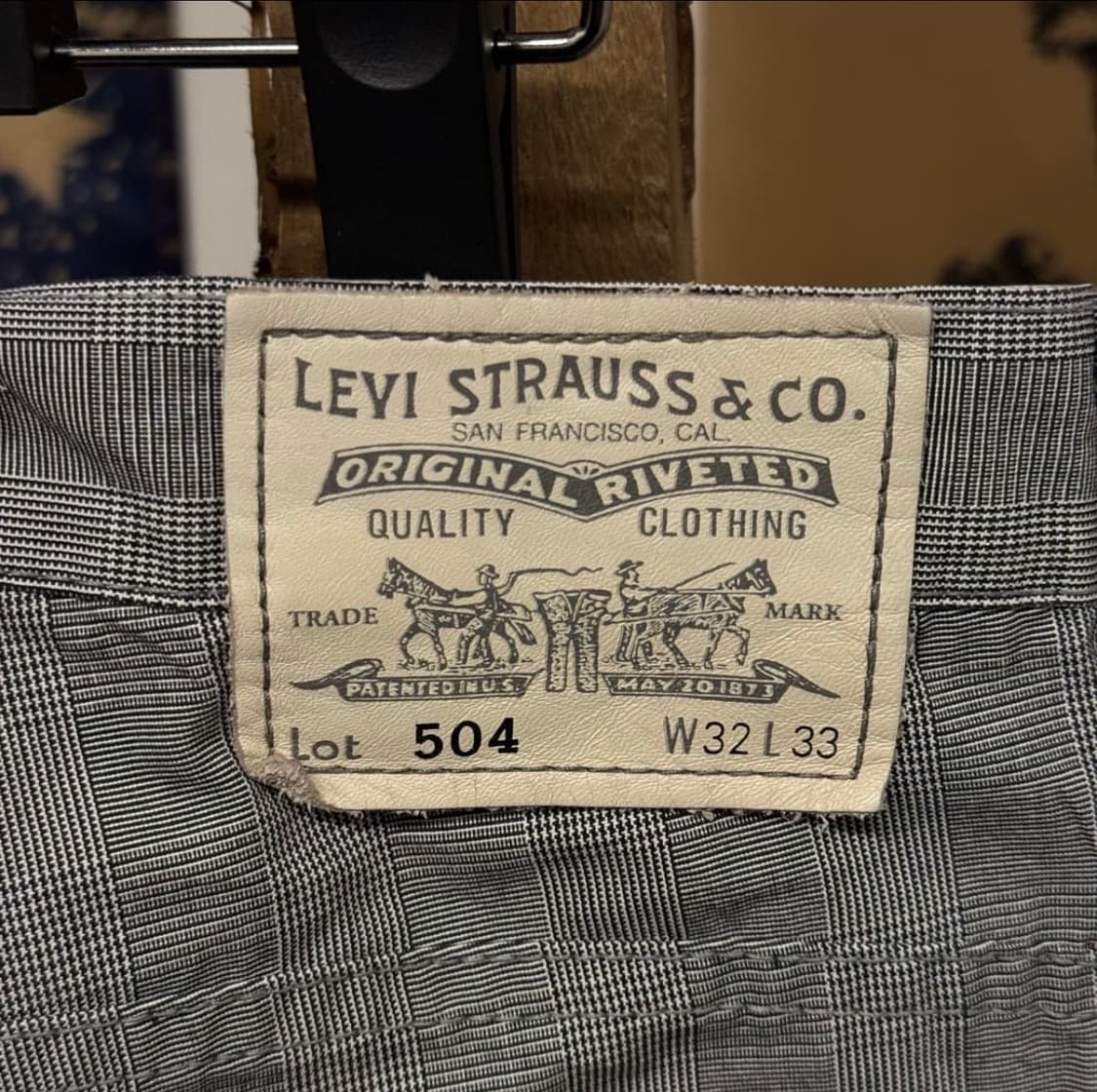 리바이스 504 32사이즈 스트라이프 상품이미지4