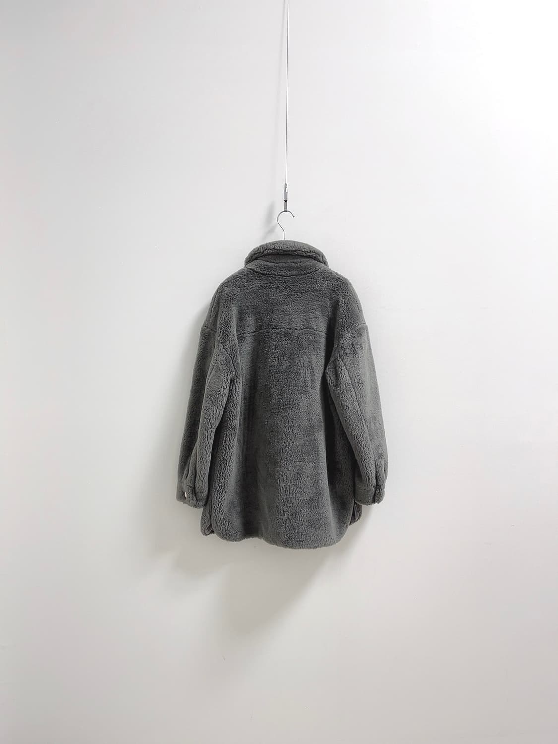 올리몰리 울혼방 페이크 무스탕 자켓 상품이미지10