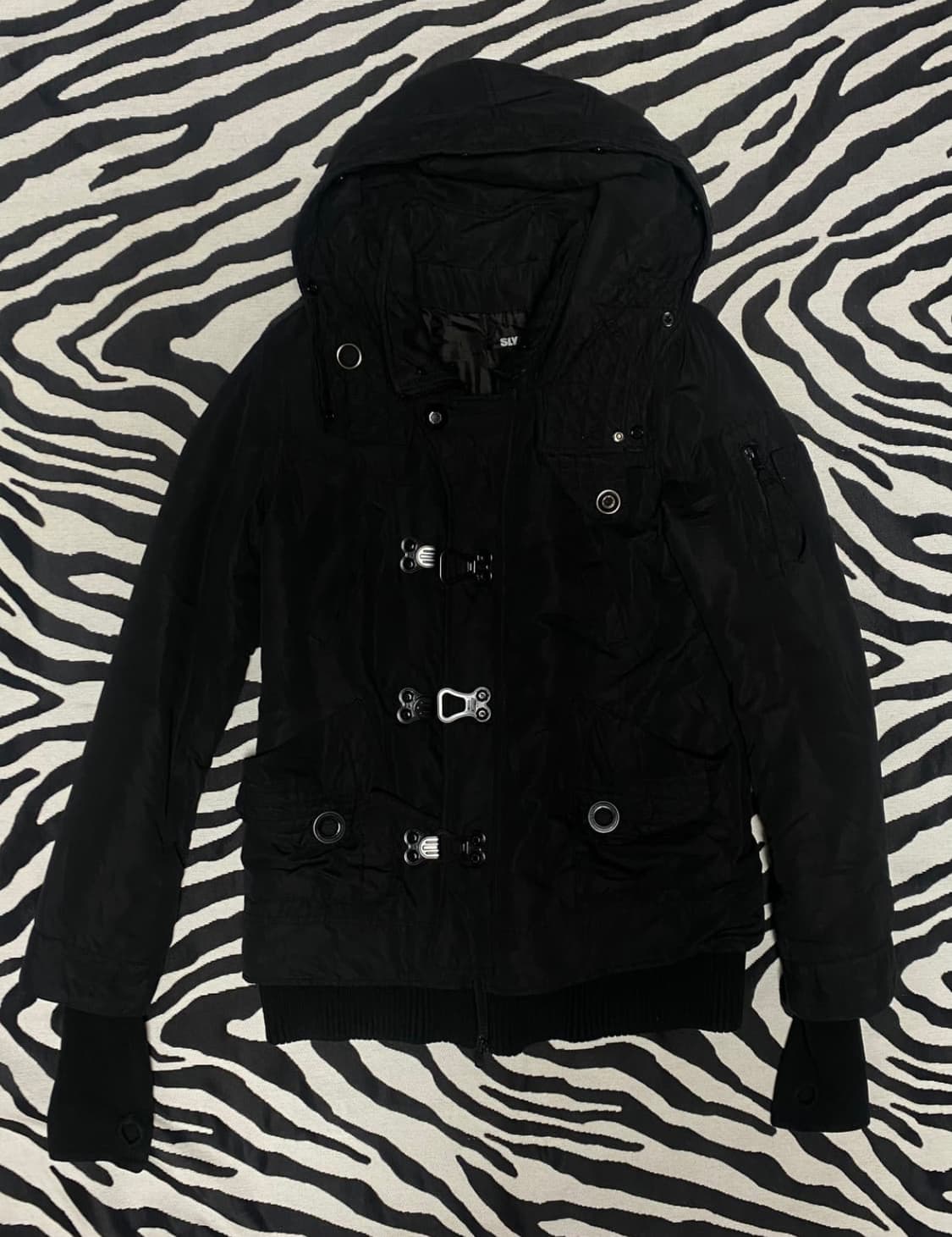 빈티지 락시크 버클 자켓 상품이미지1