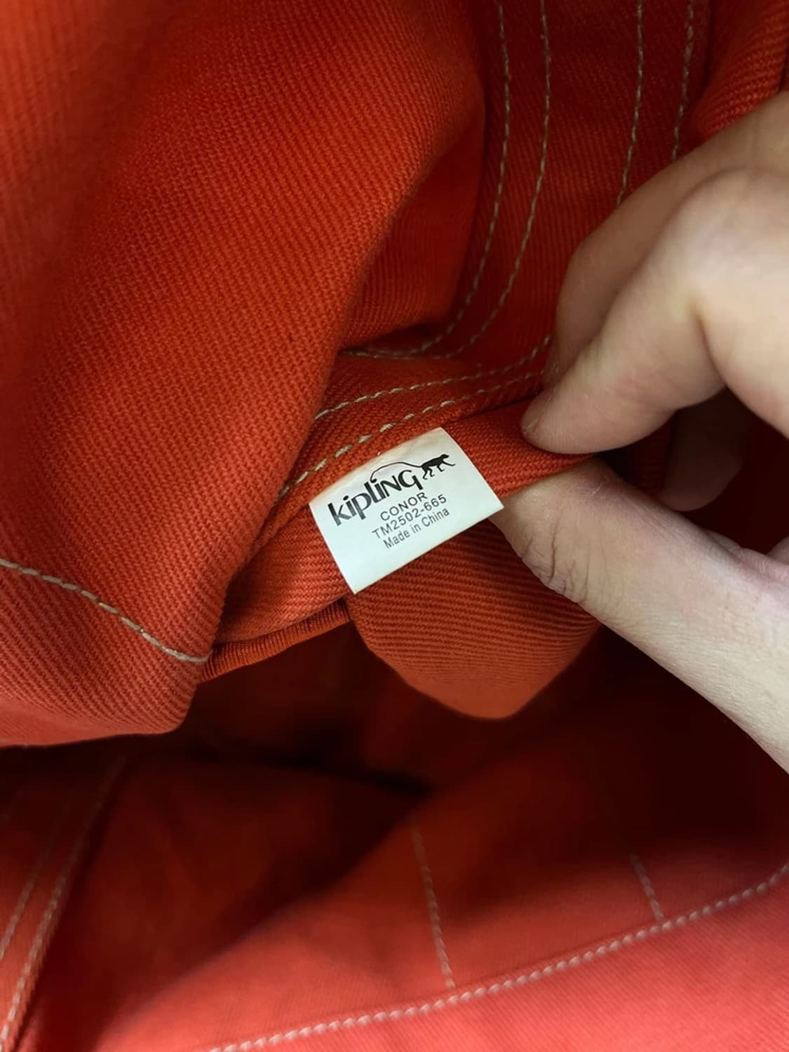 키플링 캔버스 중형 토트백 A1710 상품이미지8