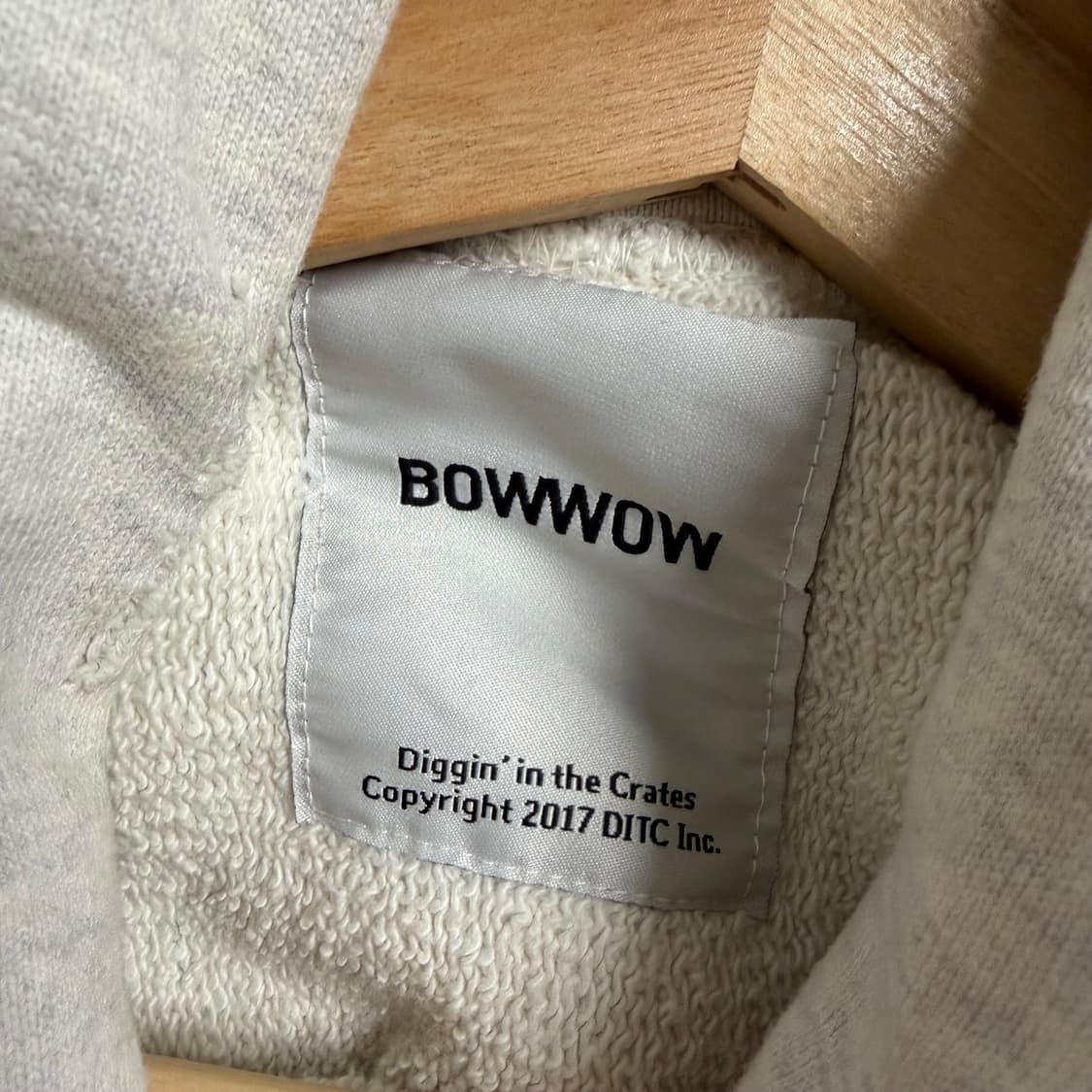 바우와우 Bowwow 하드 에이징 디스 후드 후드티 L 상품이미지10