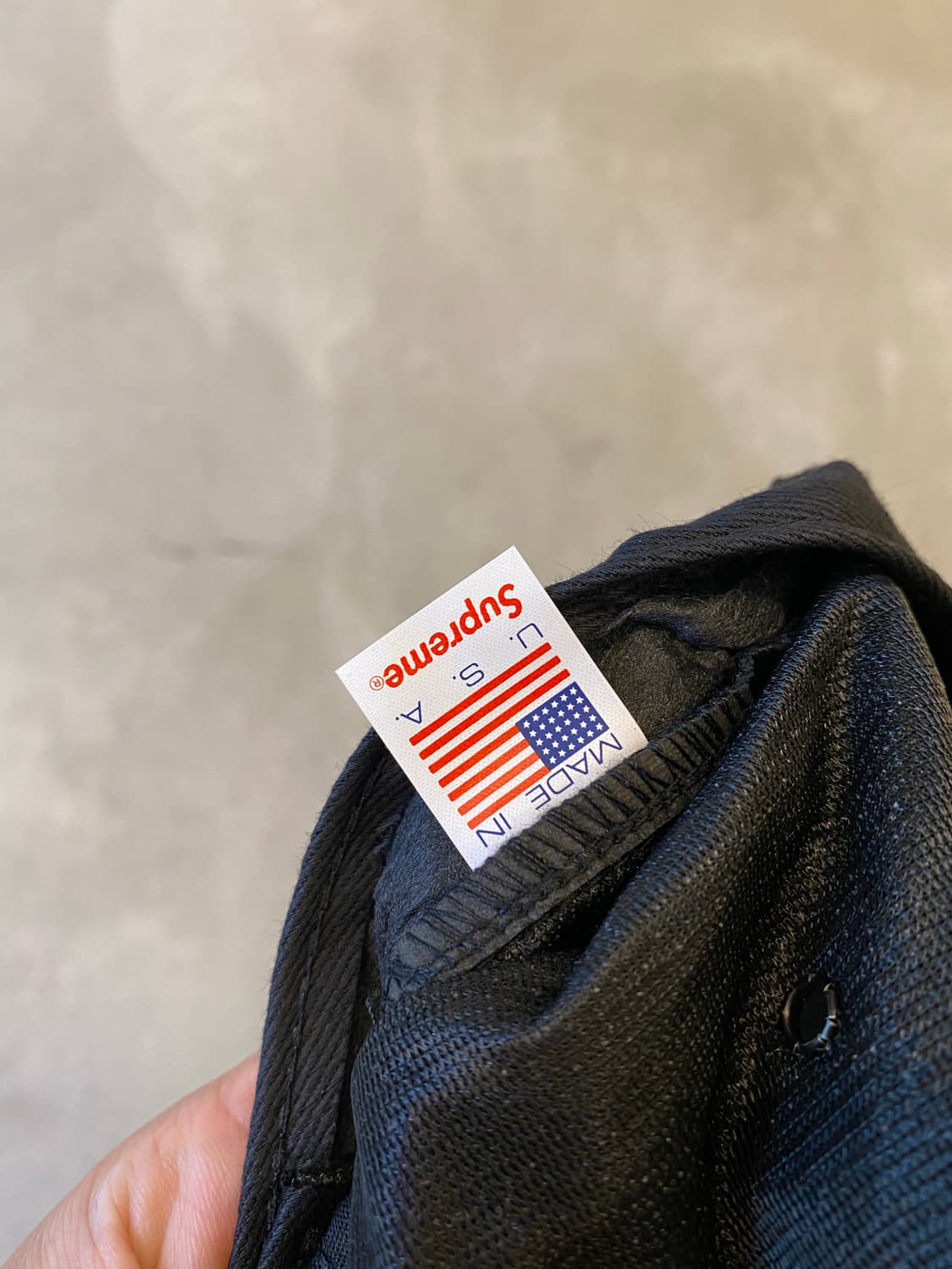 슈프림 토너먼트 캠프캡 블랙 상품이미지5