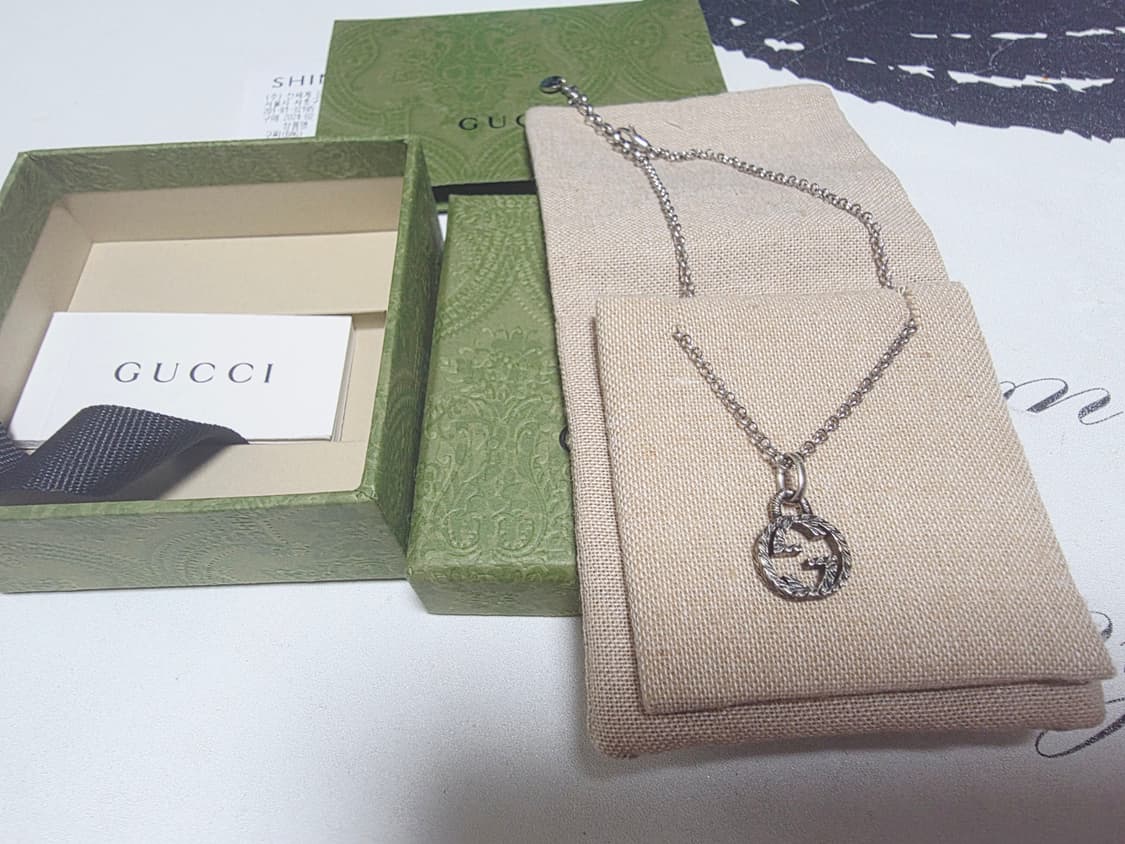 구찌 인터로킹 목걸이 상품이미지1