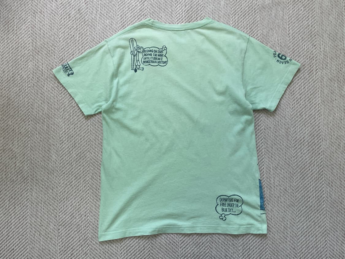 빈티지 surfday 그래픽 반팔티셔츠  J04413 상품이미지6