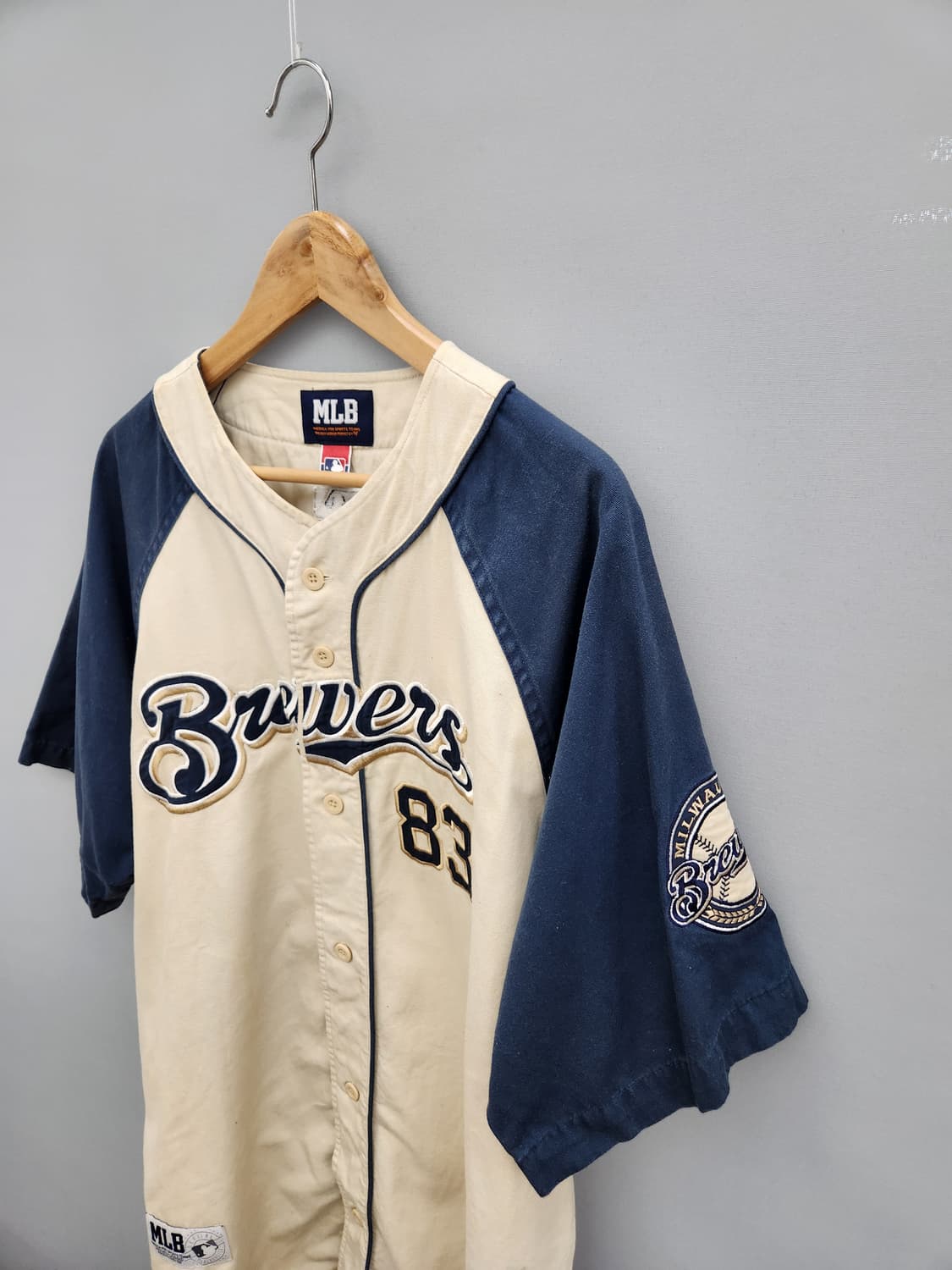 MLB 밀워키 브루어스 야구 유니폼 상품이미지3