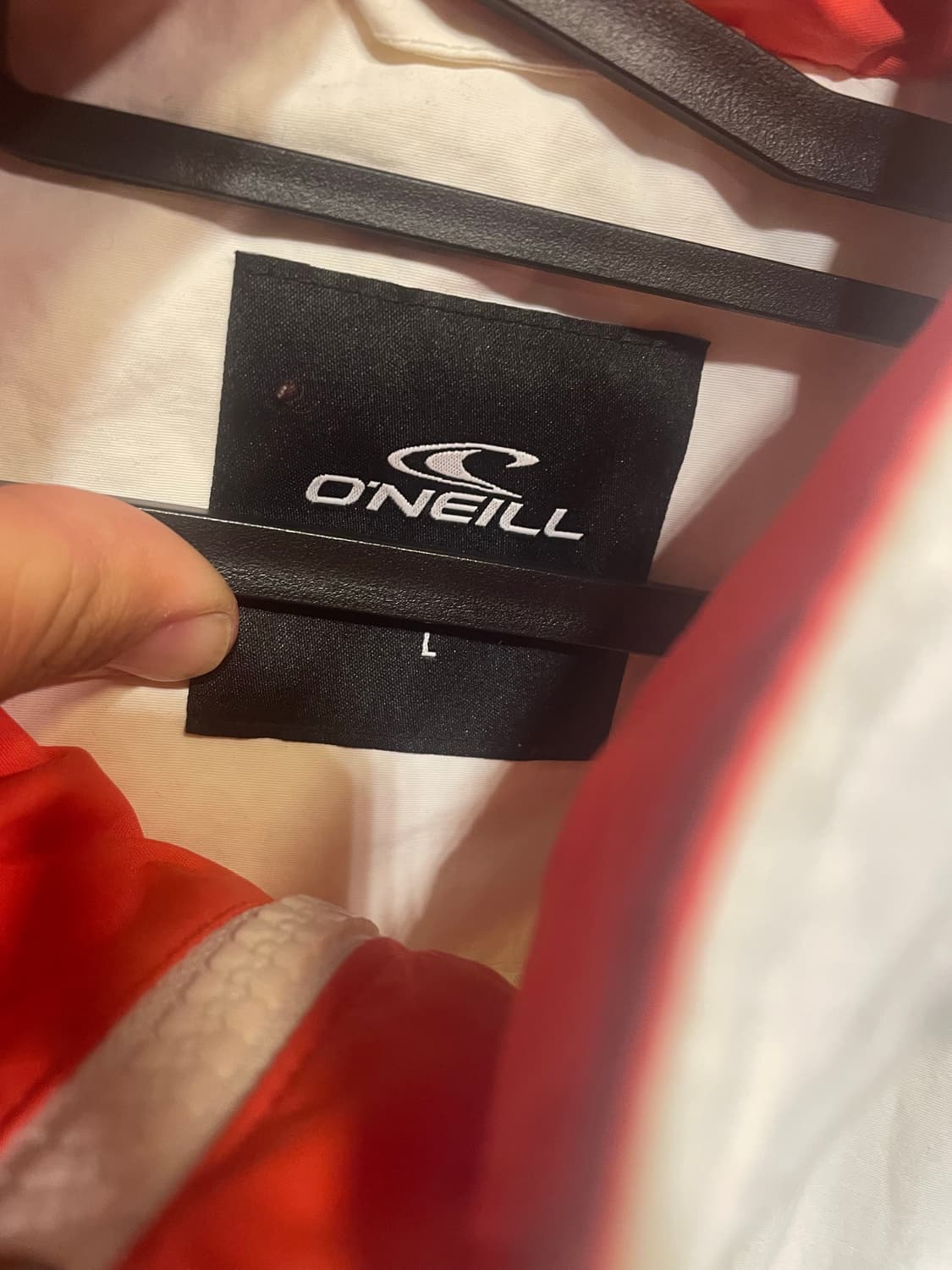 오닐 바람막이 자켓 화이트/블루 105정도 상품이미지2