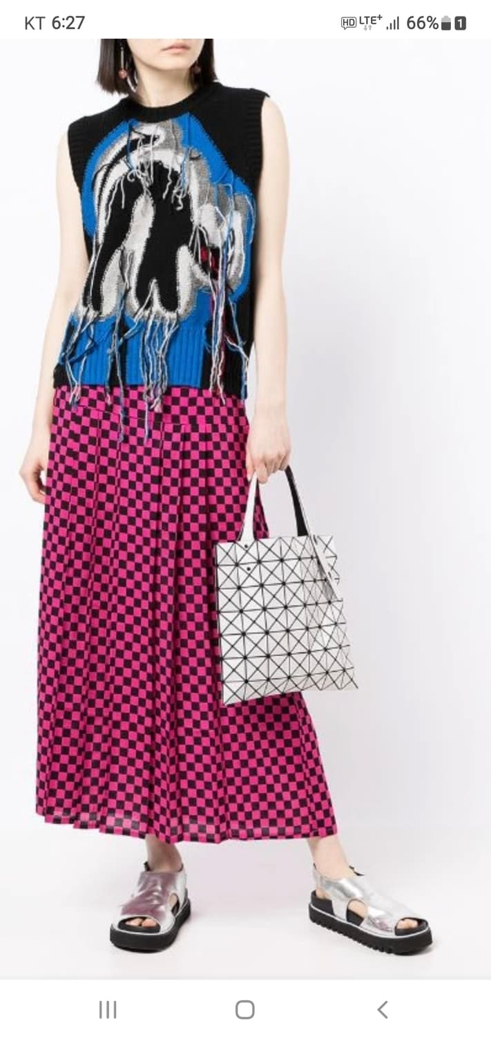 바오바오백 프리즘 미니 토트백 새상품급 정품(보증서O) 상품이미지1