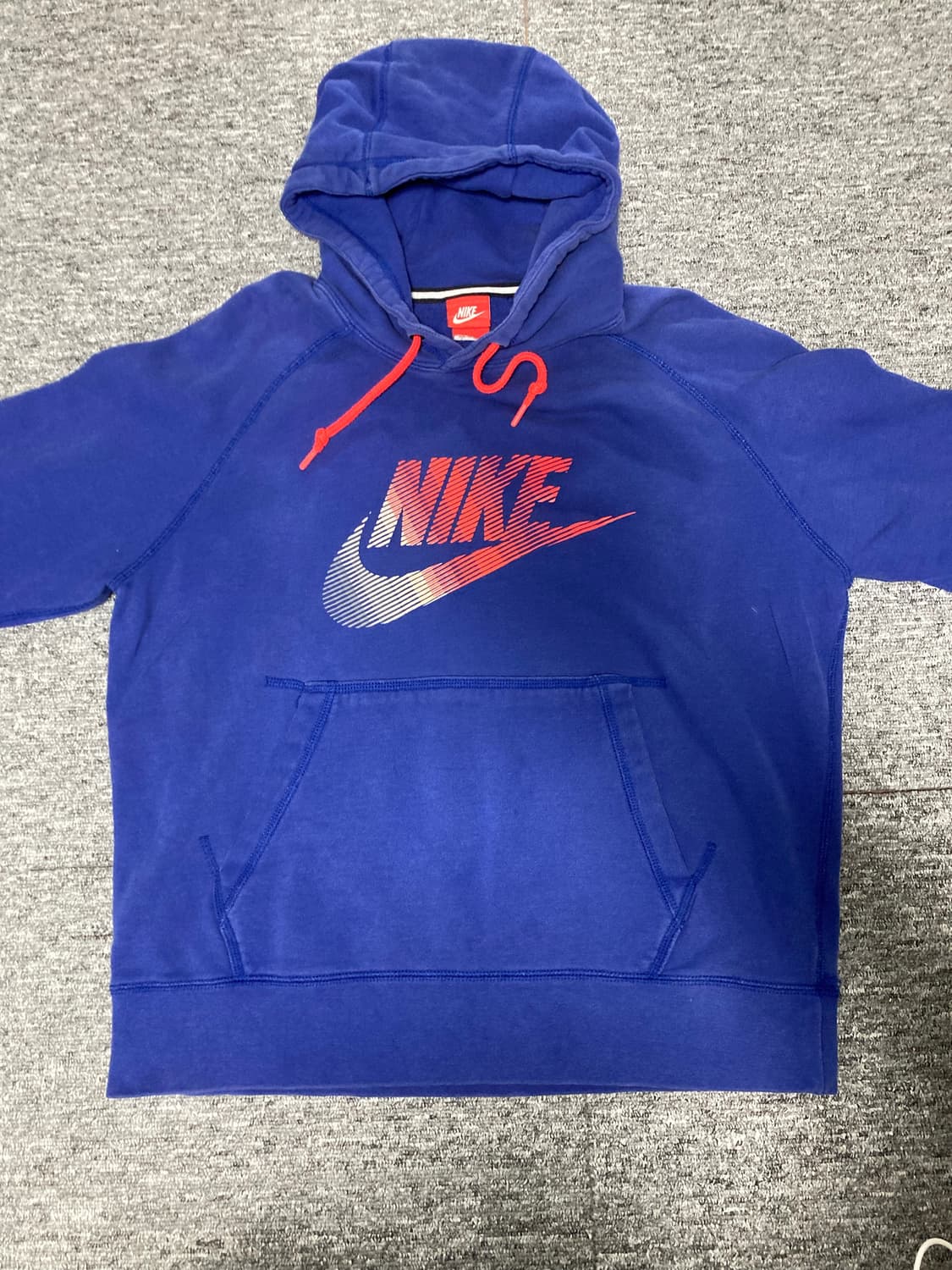 나이키 후드티 블루 XL 상품이미지2