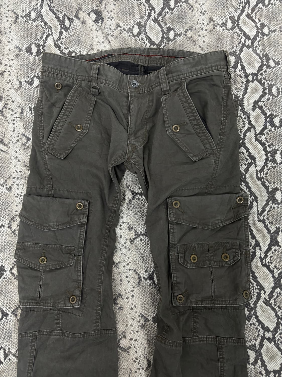 [Nicole Club For Men] Grunge Cargo Khaki 상품이미지5