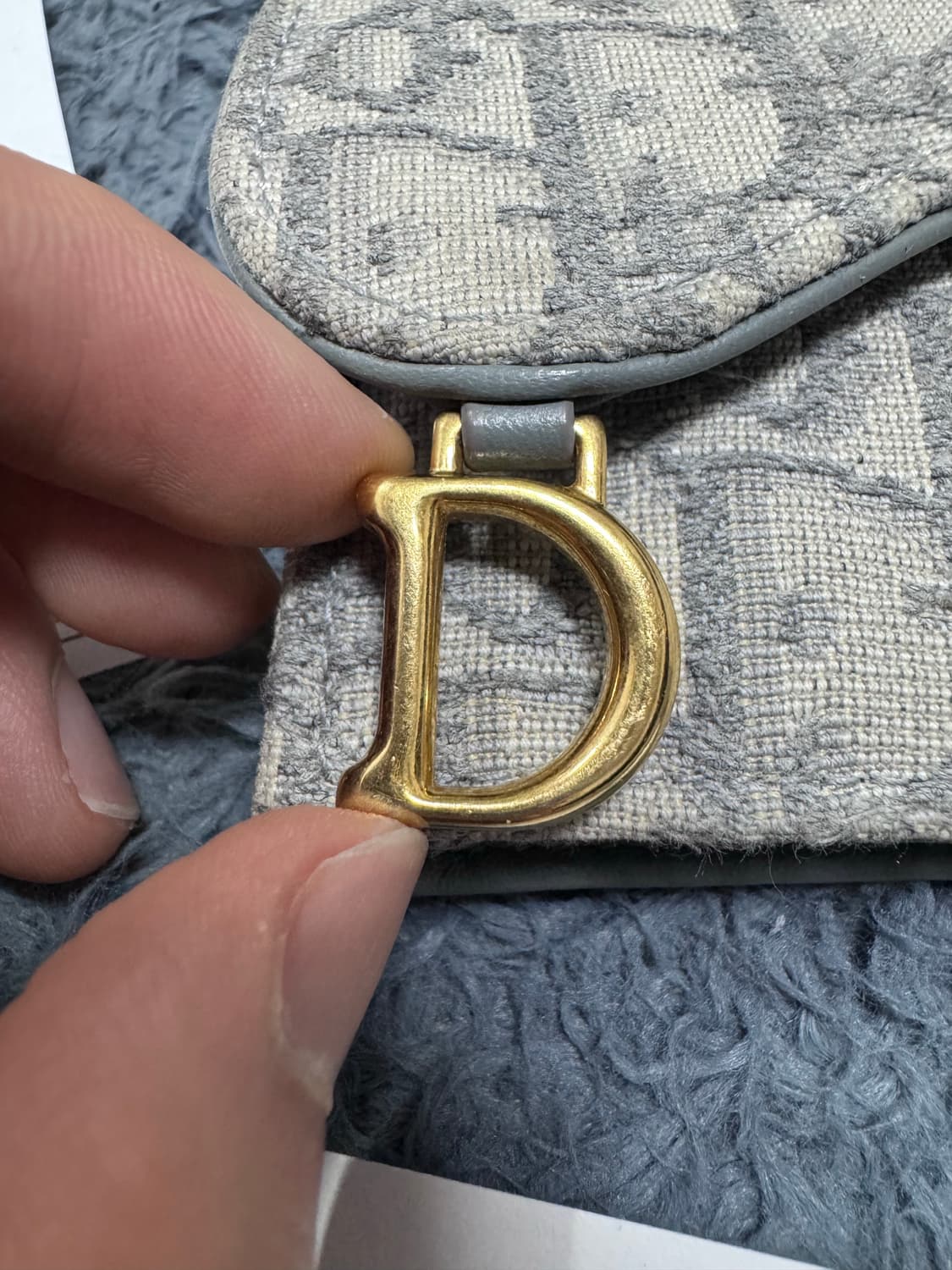 디올 새들 여성 카드지갑 상품이미지2