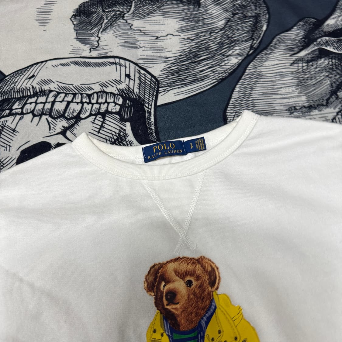 폴로 베어 기모맨투맨 S사이즈  상품이미지3
