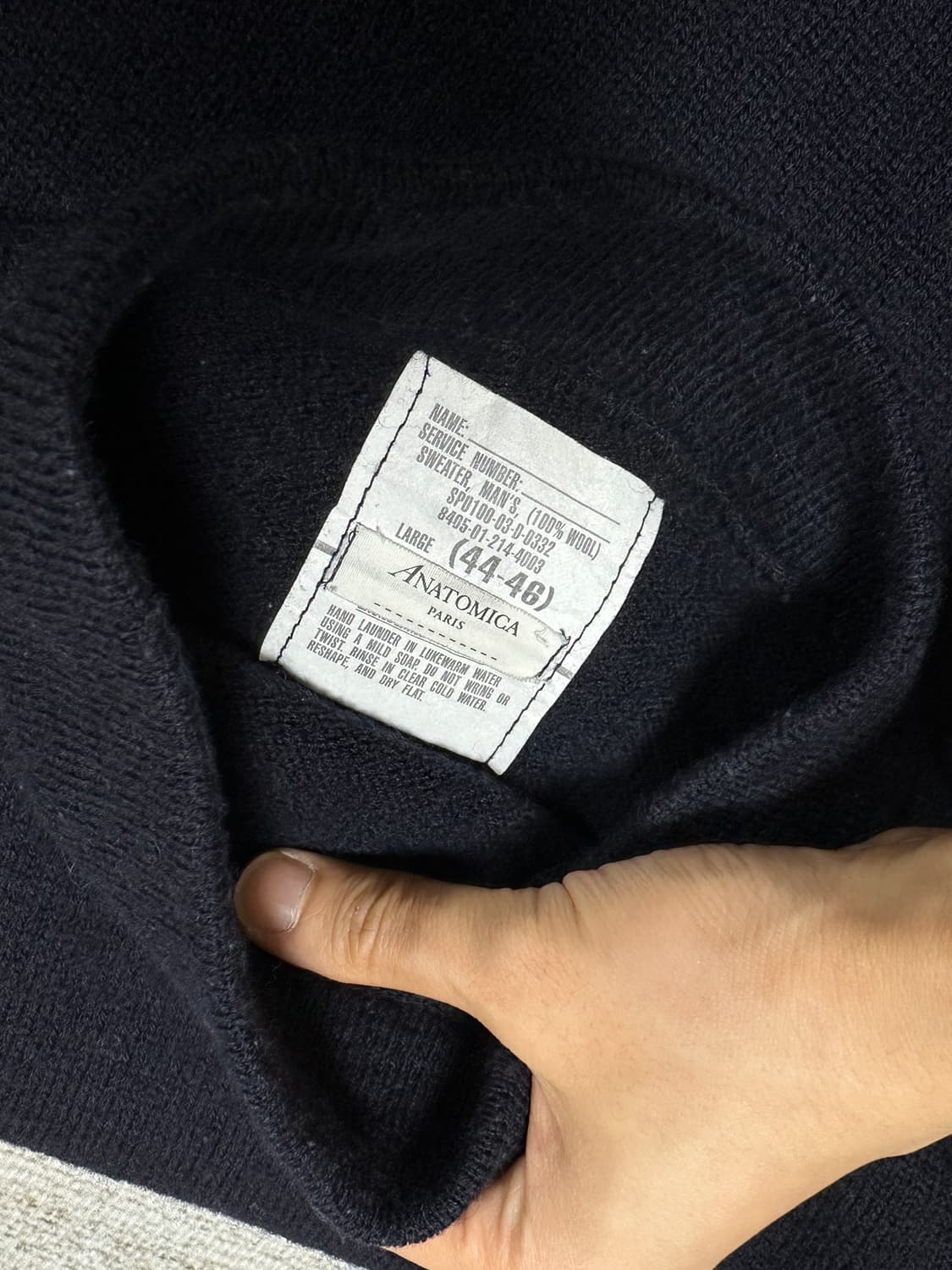 (100-105) 아나토미카 USN 모크넥 44-46 상품이미지3