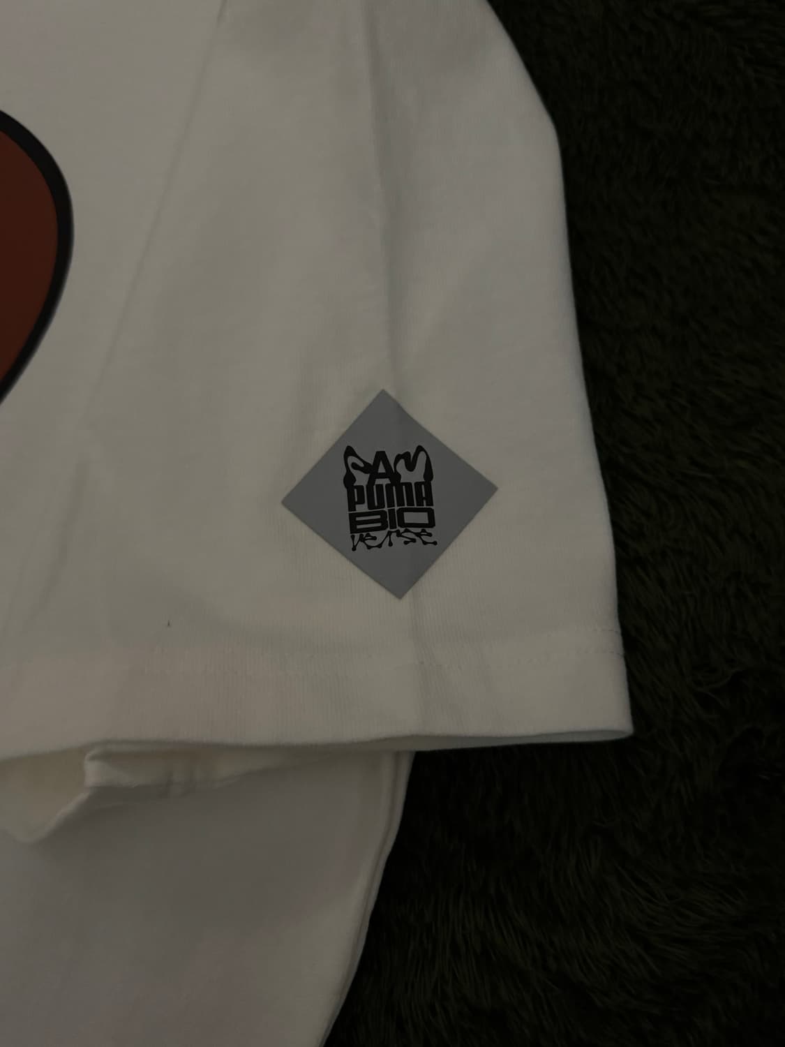 [M] 푸마 X P.A.M. 퍽스앤미니 콜라보 그래픽 티셔츠 화이트 상품이미지4